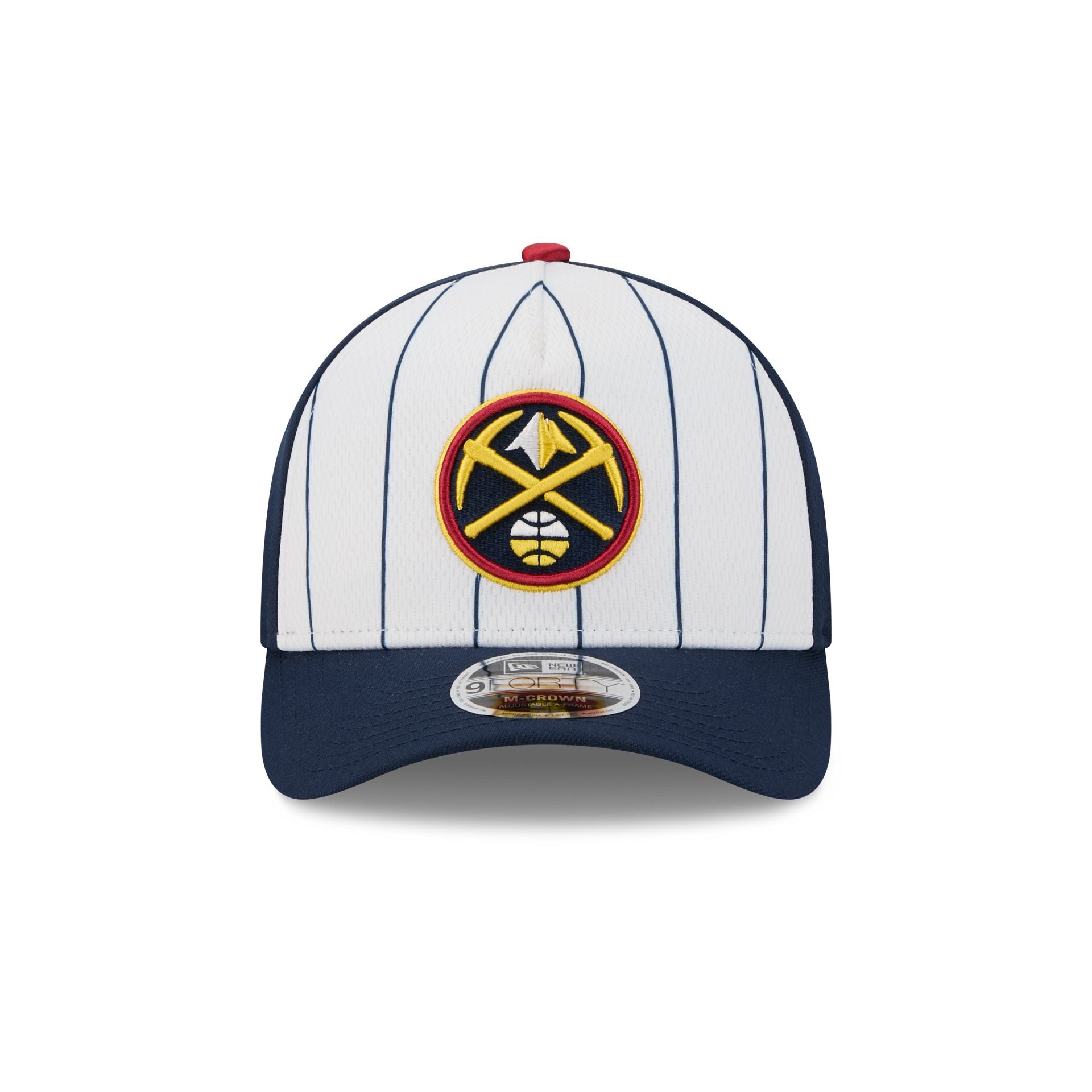 Alternative view of Denver Nuggets 2025 Tip-Off 9Forty M-Crown A-Frame Snapback Hat