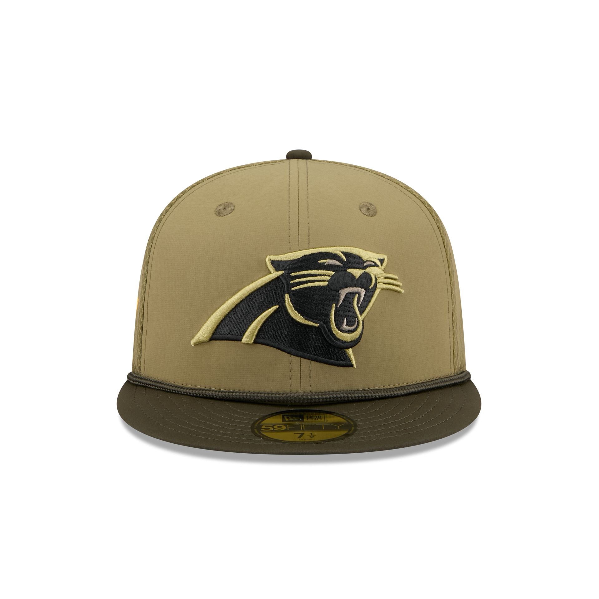 Alternative view of Carolina Panthers 2025 Salute To Service 59Fifty Fitted Hat
