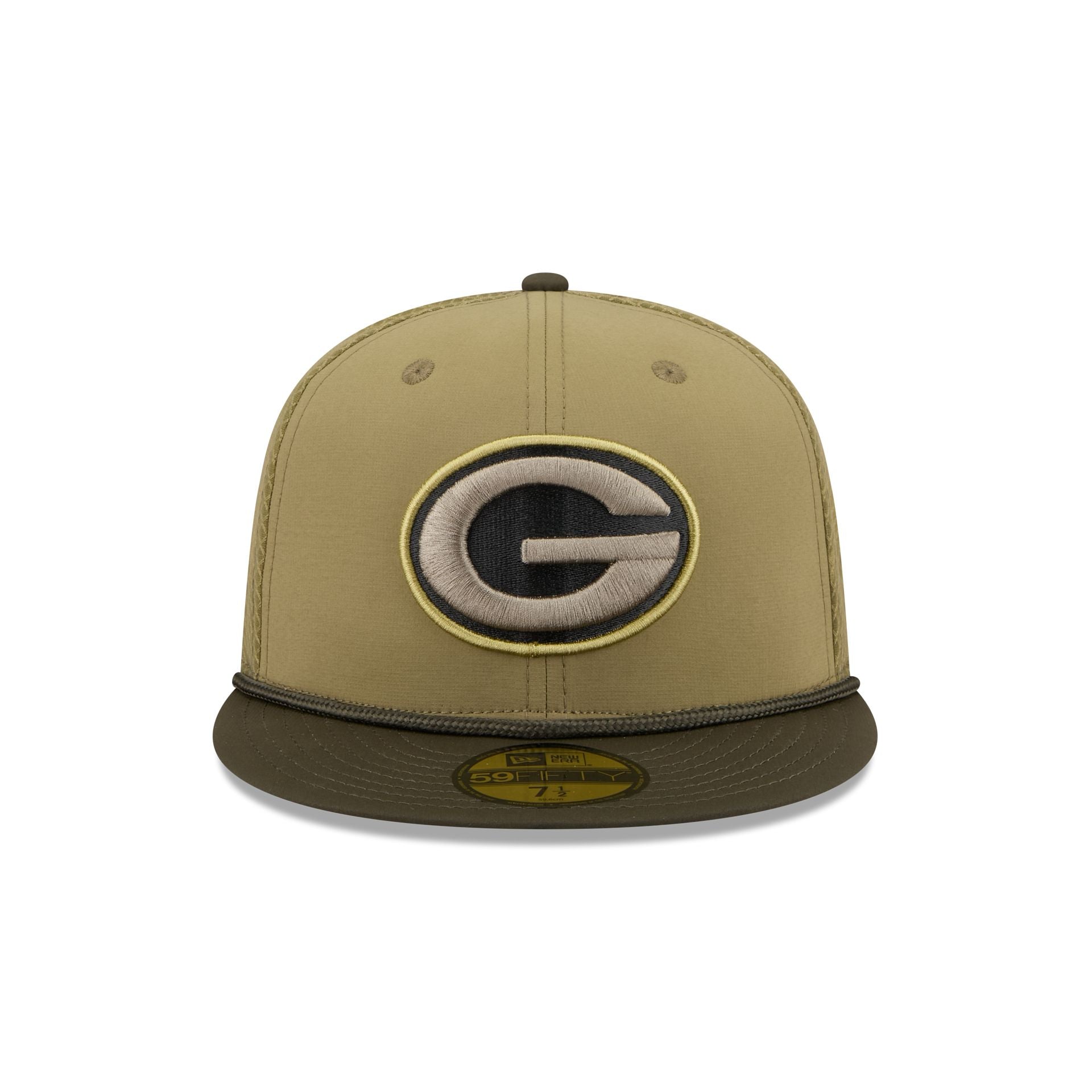 Alternative view of Green Bay Packers 2025 Salute To Service 59Fifty Fitted Hat