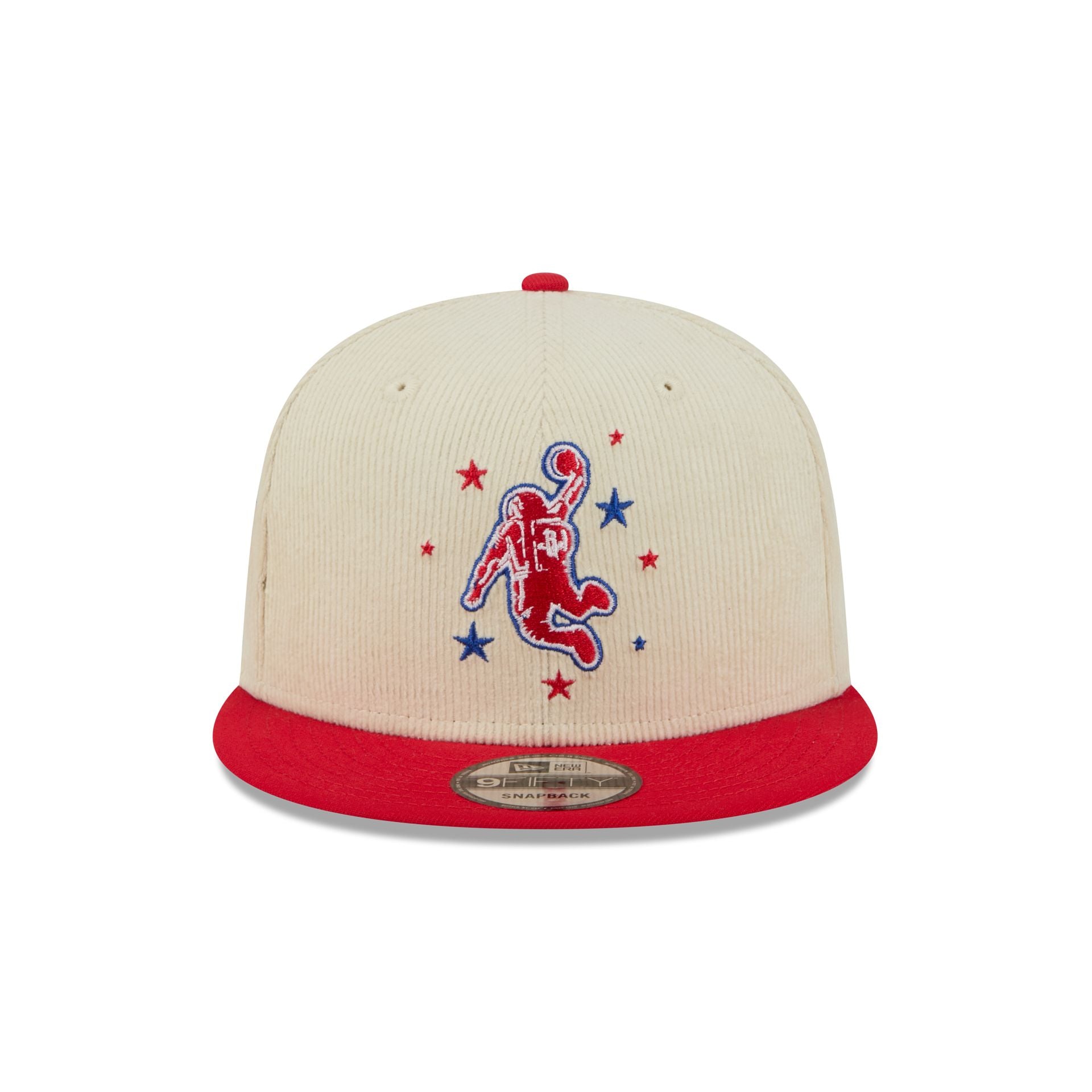 Alternative view of Houston Rockets 2025 City Edition Chrome White Corduroy 9Fifty Snapback Hat