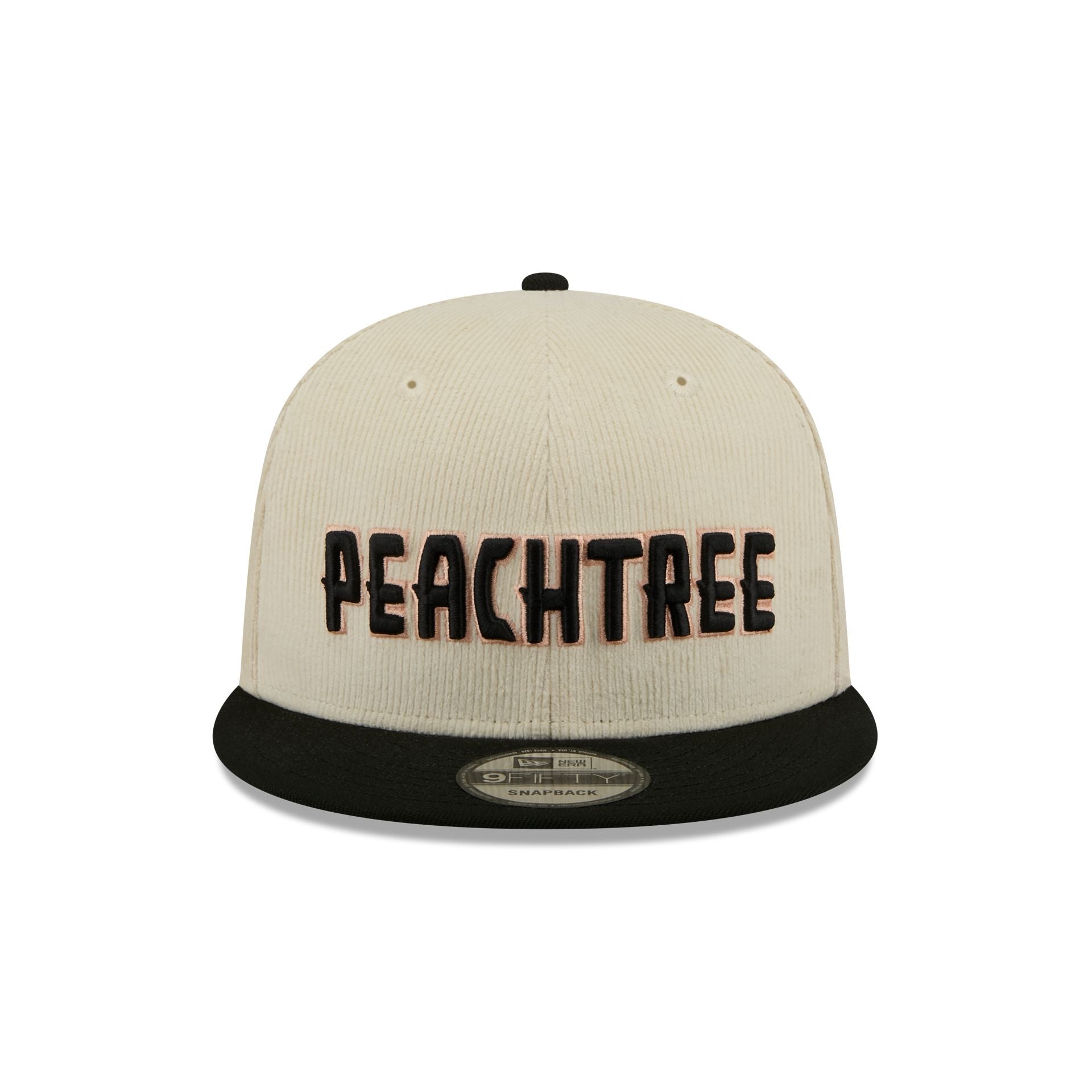 Alternative view of Atlanta Hawks 2025 City Edition Chrome White Corduroy 9Fifty Snapback Hat