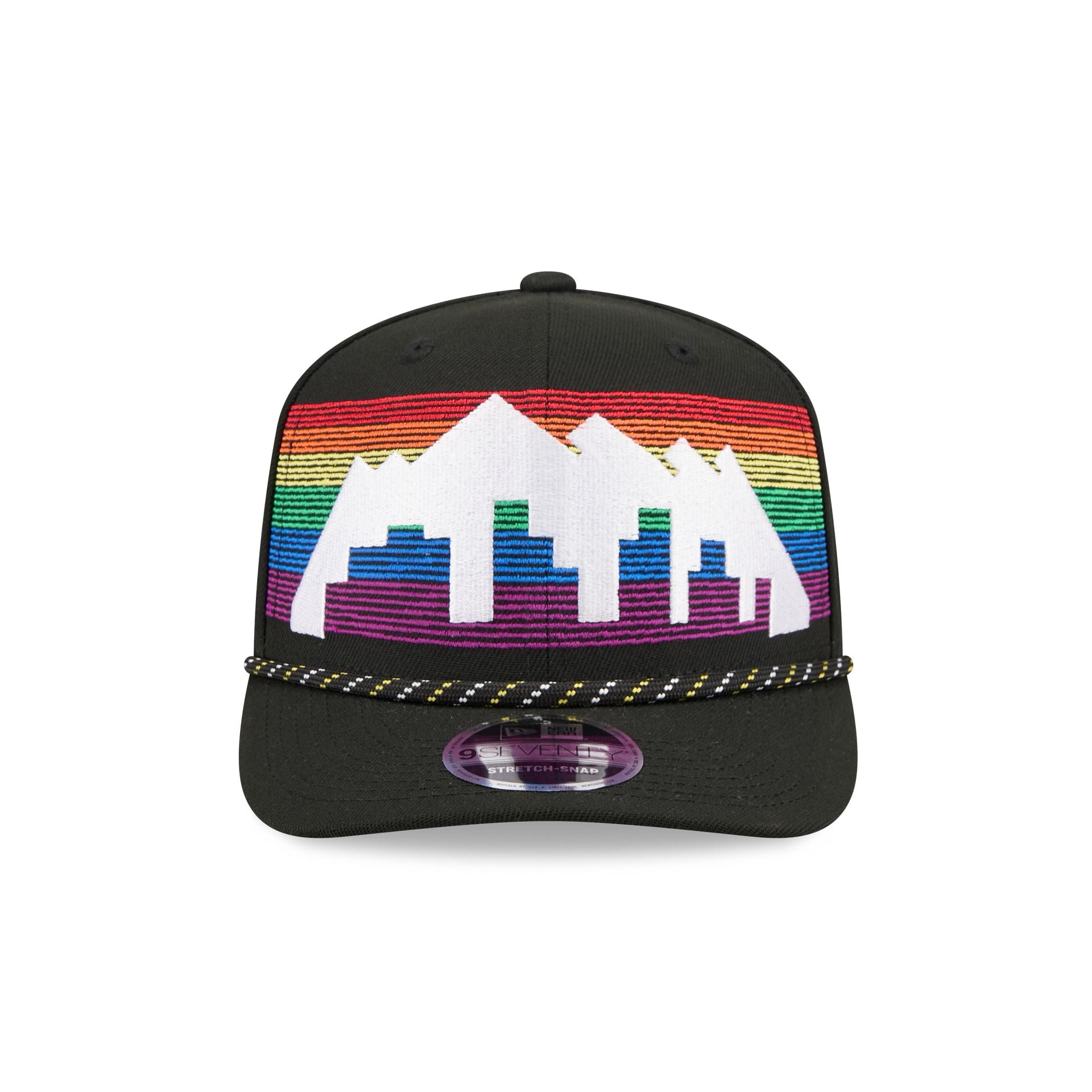 Alternative view of Denver Nuggets 2025 City Edition 9Seventy Stretch-Snap Hat