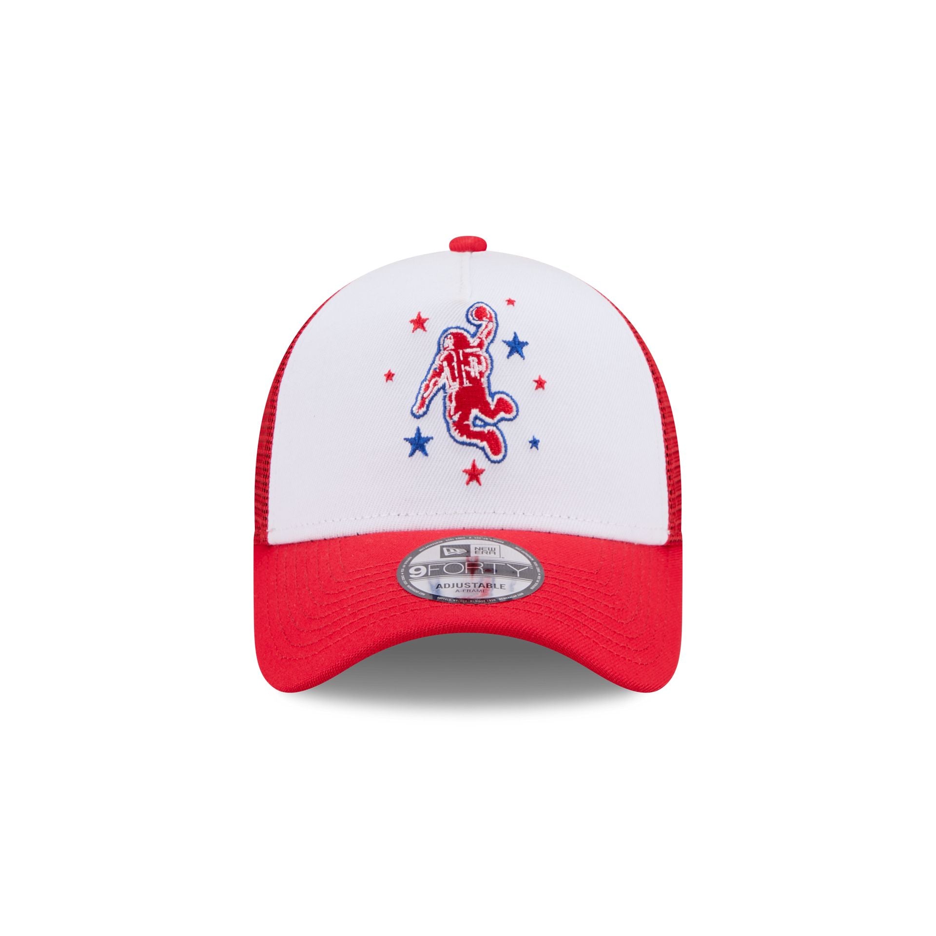 Alternative view of Houston Rockets 2025 City Edition 9Forty A-Frame Trucker Hat