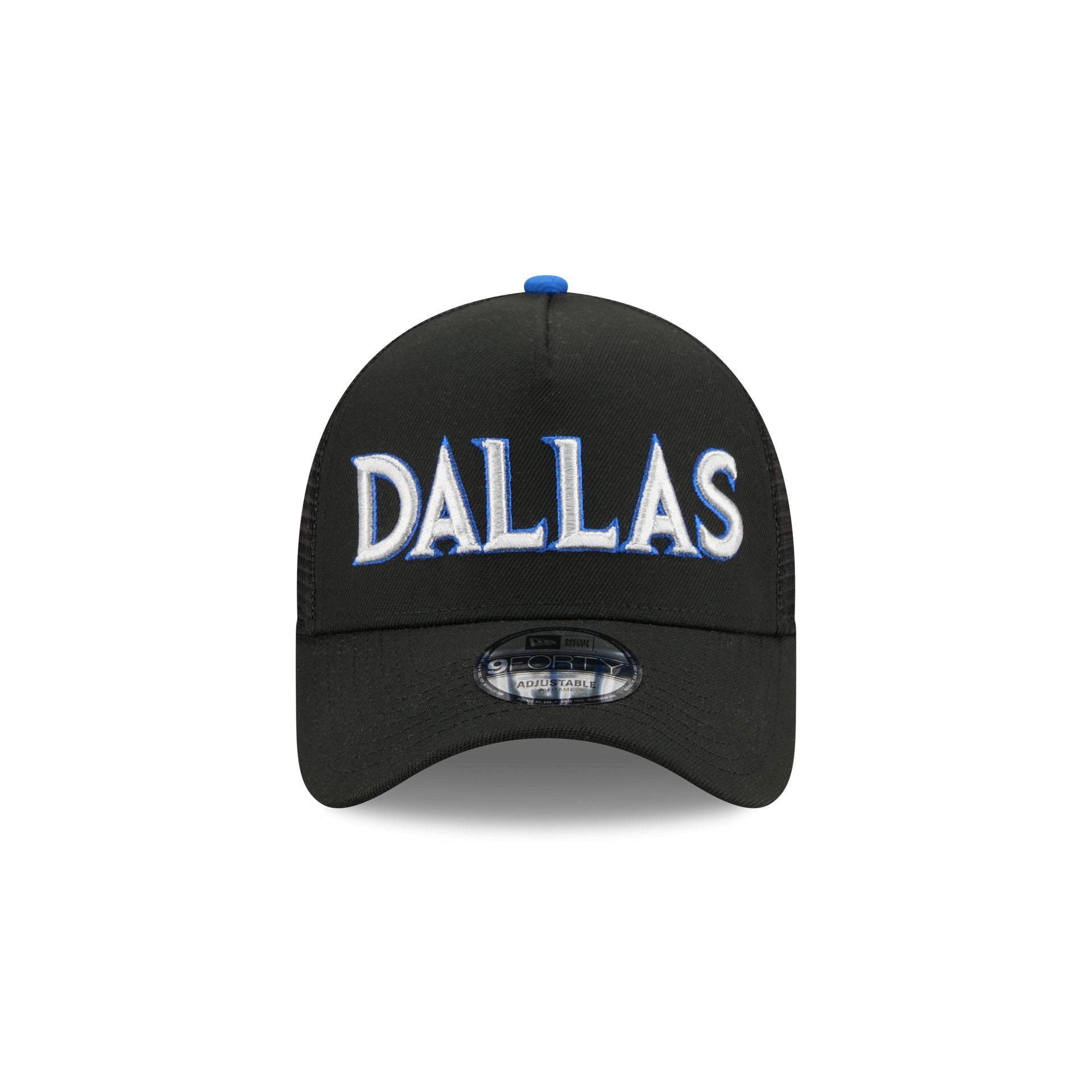 Alternative view of Dallas Mavericks 2025 City Edition 9Forty A-Frame Trucker Hat