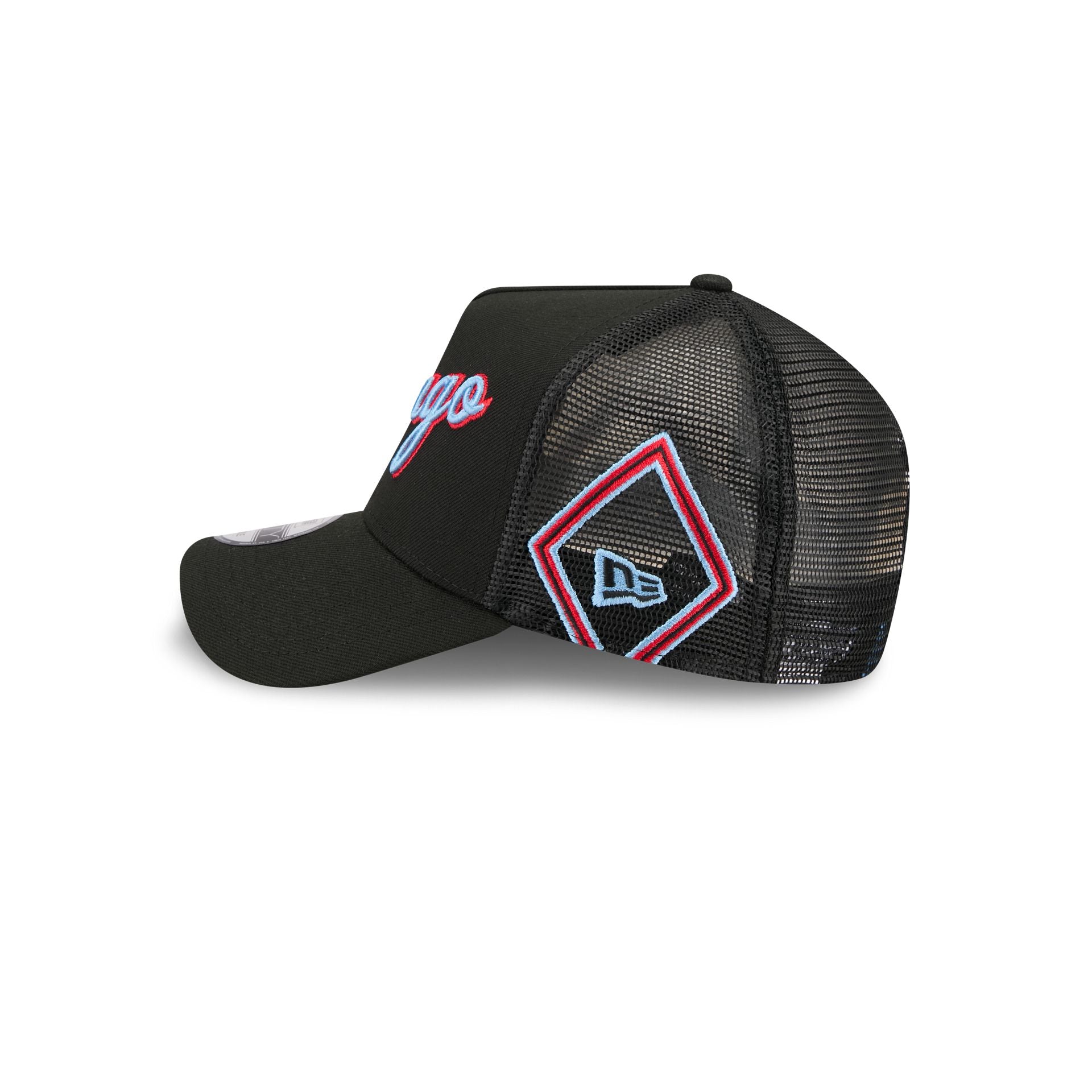 Chicago Bulls 2025 City Edition 9Forty A-Frame Trucker Hat - Image 5