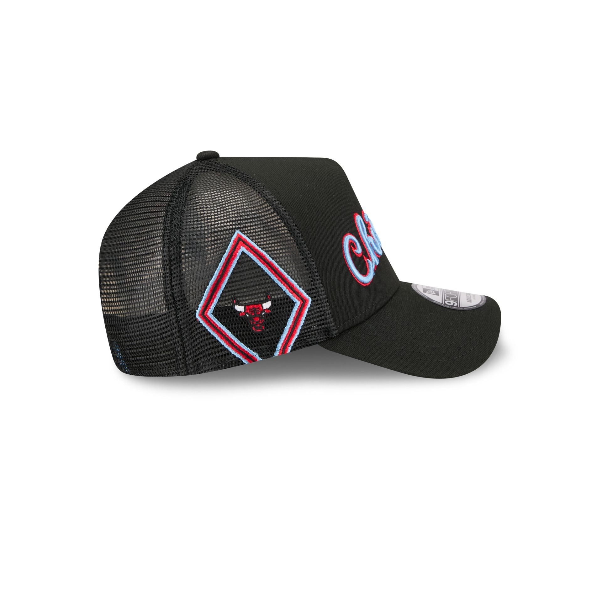 Chicago Bulls 2025 City Edition 9Forty A-Frame Trucker Hat - Image 4