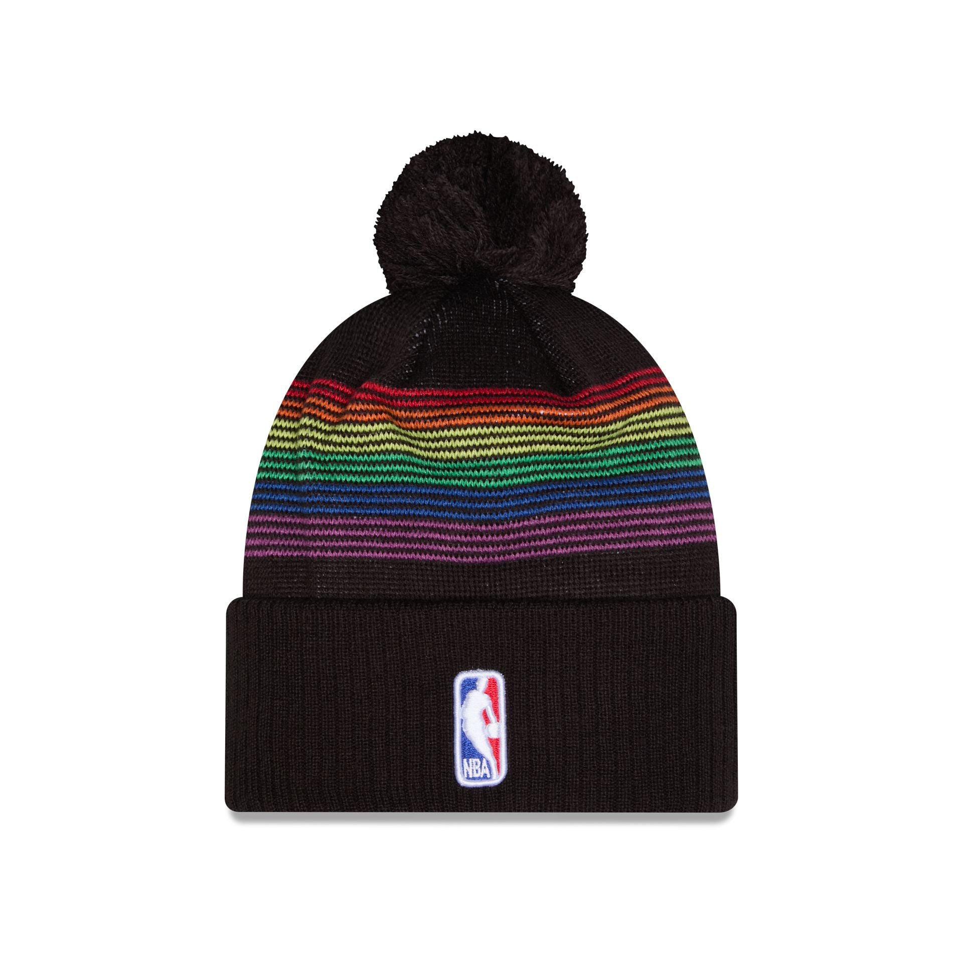 Alternative view of Denver Nuggets 2025 City Edition Pom Knit Hat