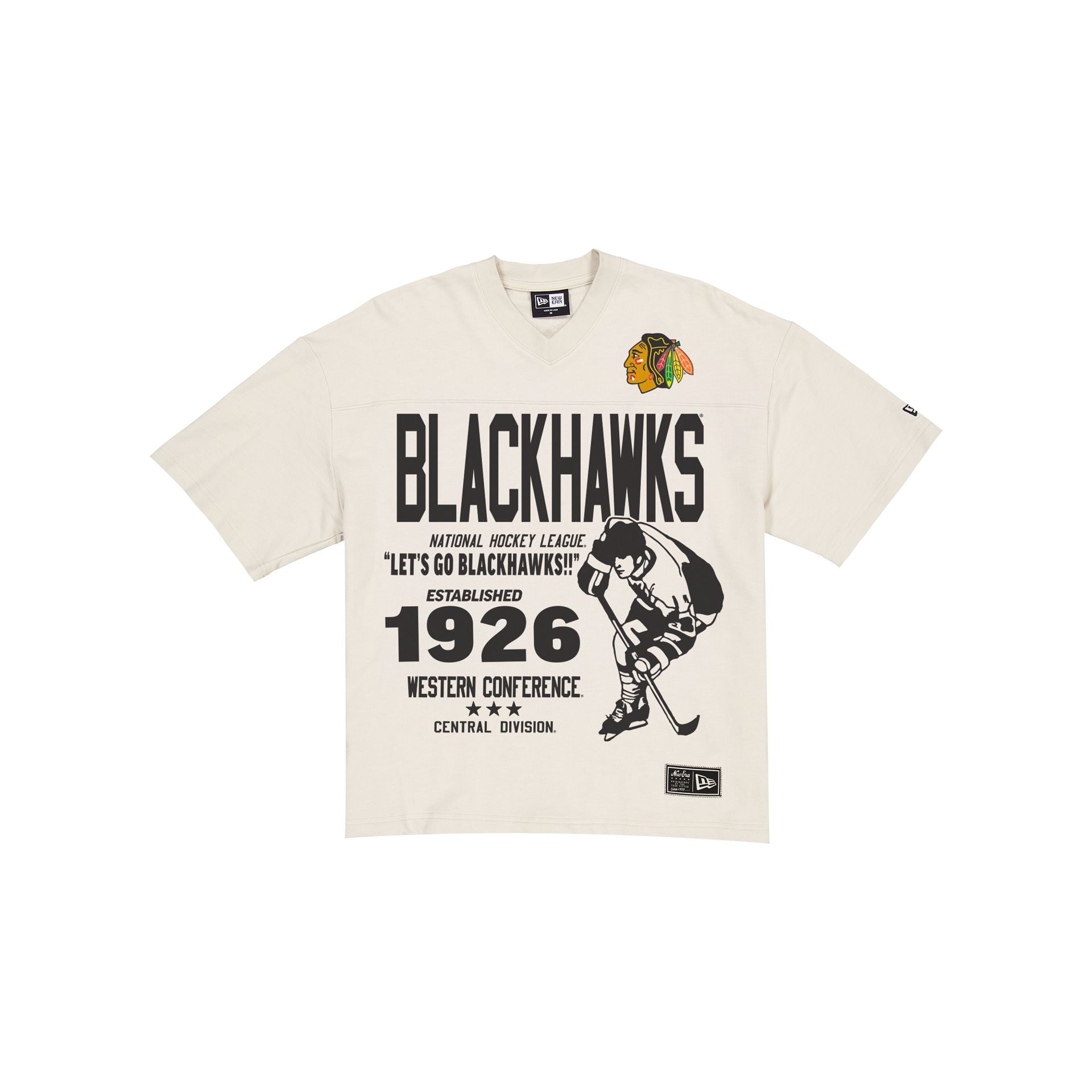 Chicago Blackhawks Throwback Prep Stone T-Shirt