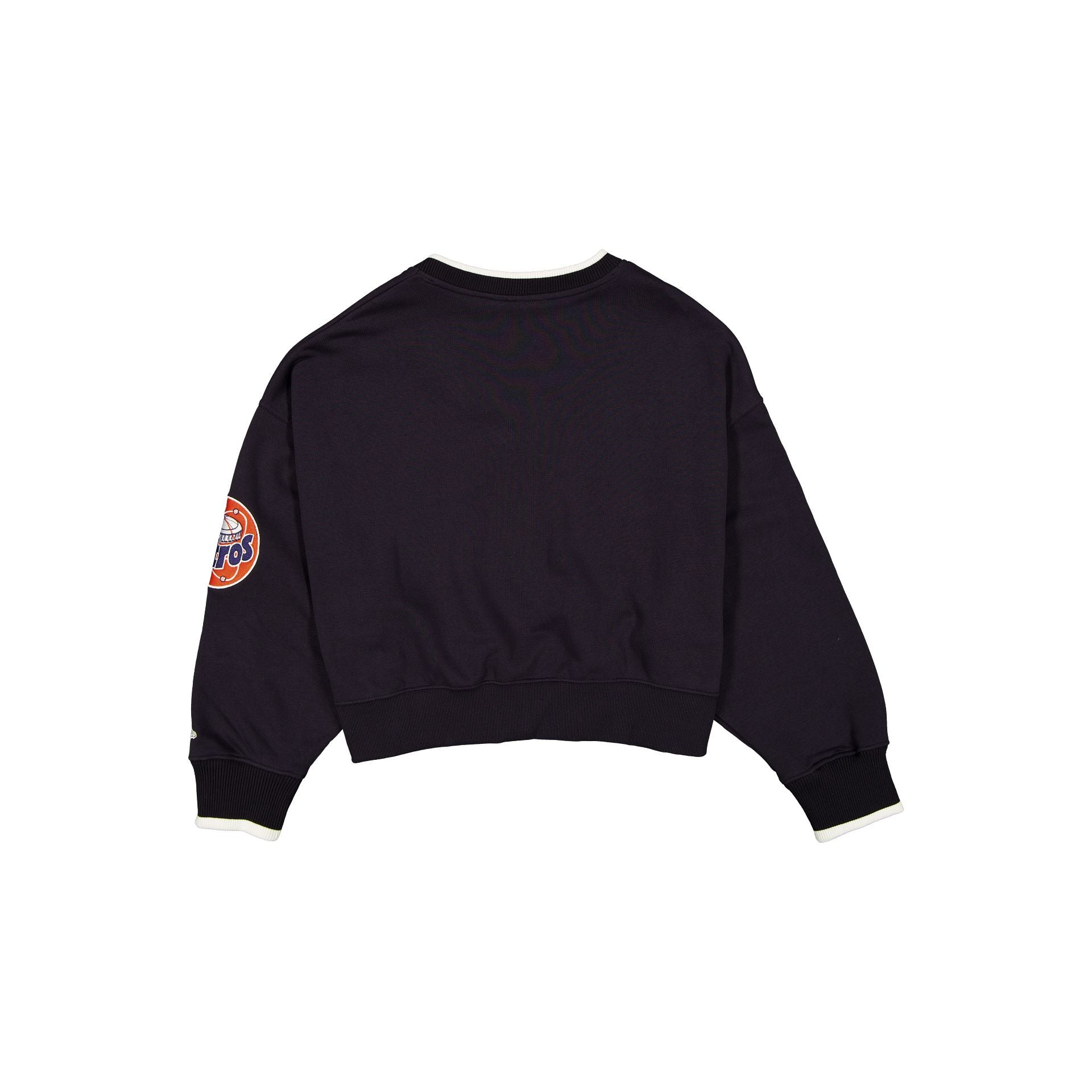 Alternative view of Houston Astros Throwback Prep Women's Cropped Crewneck