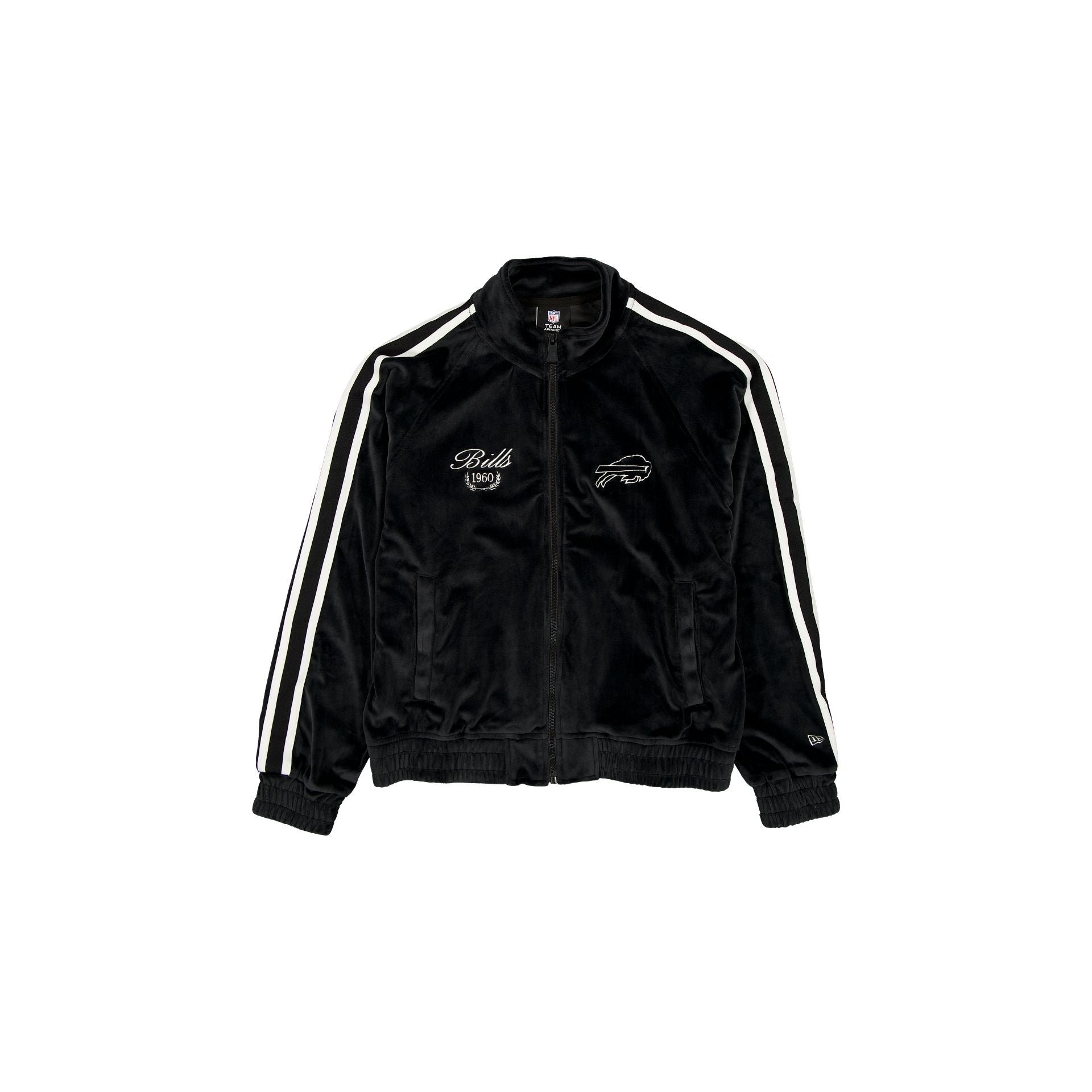 Buffalo Bills Throwback Prep Black Women's Track Jacket