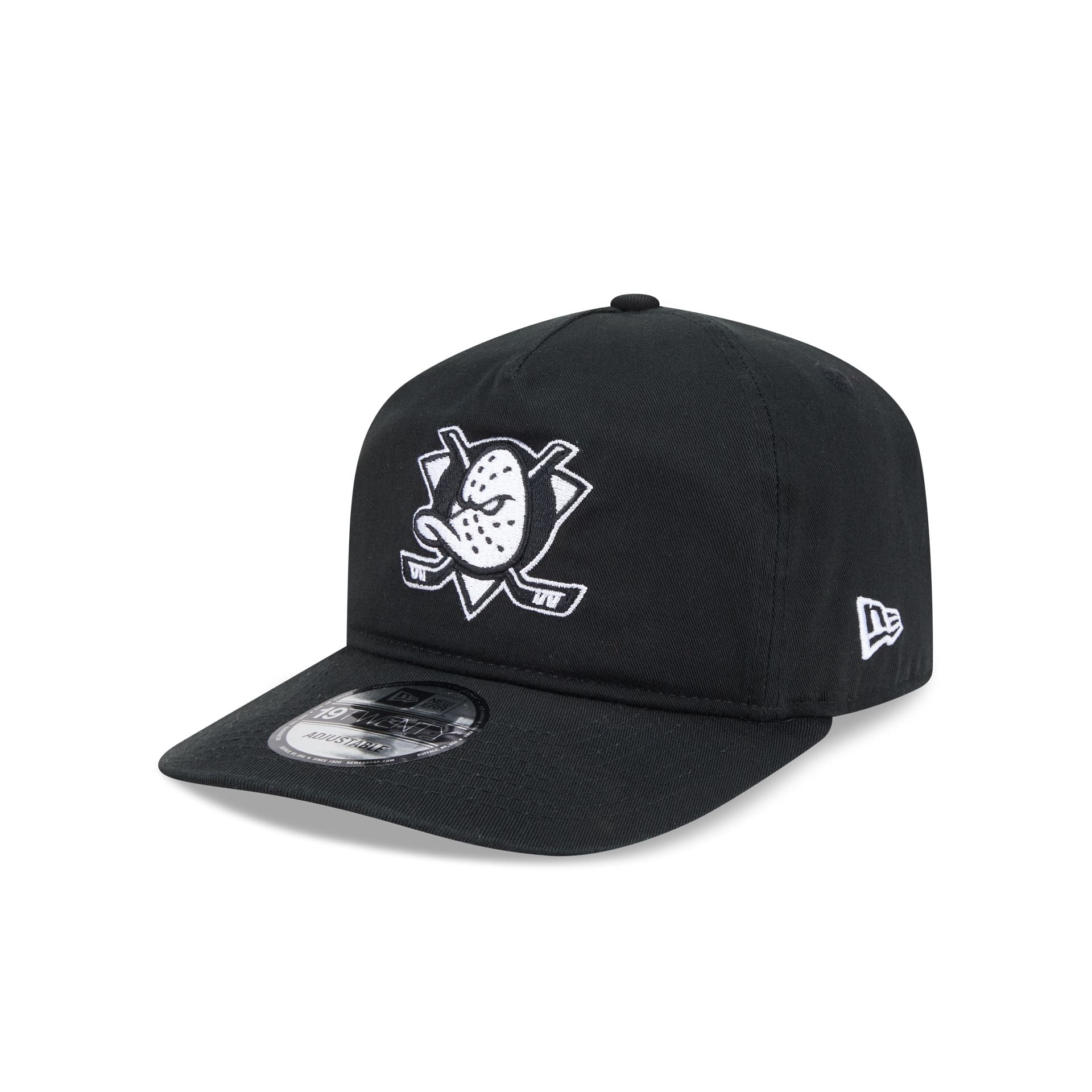 Anaheim Ducks Black And White 19Twenty Snapback Hat