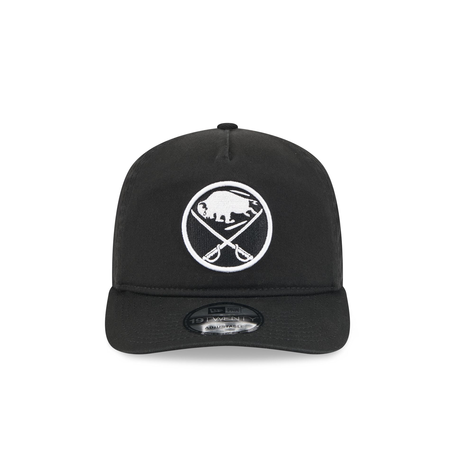 Alternative view of Buffalo Sabres Black And White 19Twenty Snapback Hat