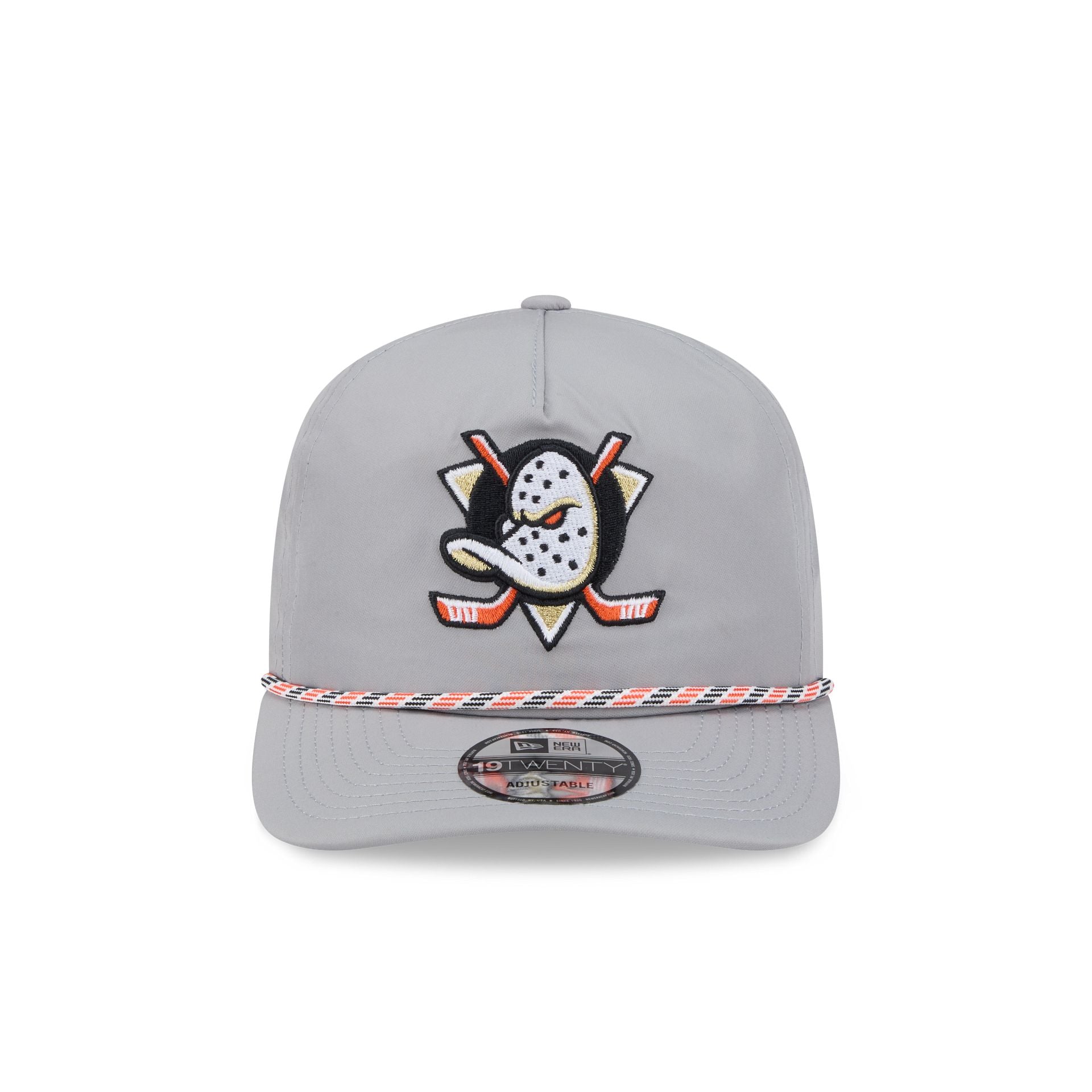 Alternative view of Anaheim Ducks Gray 19Twenty Snapback Hat