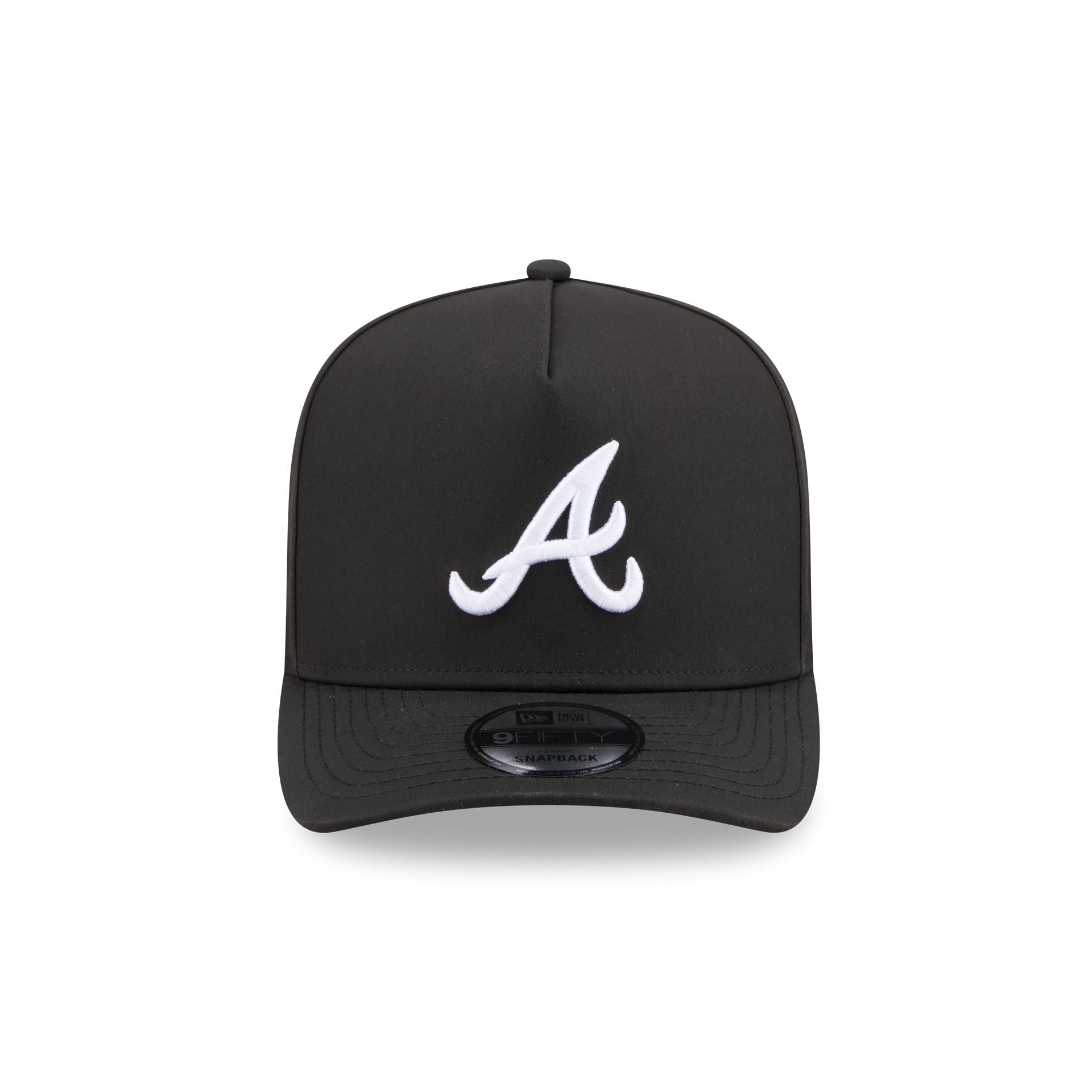 Alternative view of Atlanta Braves Gore-Tex Black 9Fifty A-Frame Snapback Hat