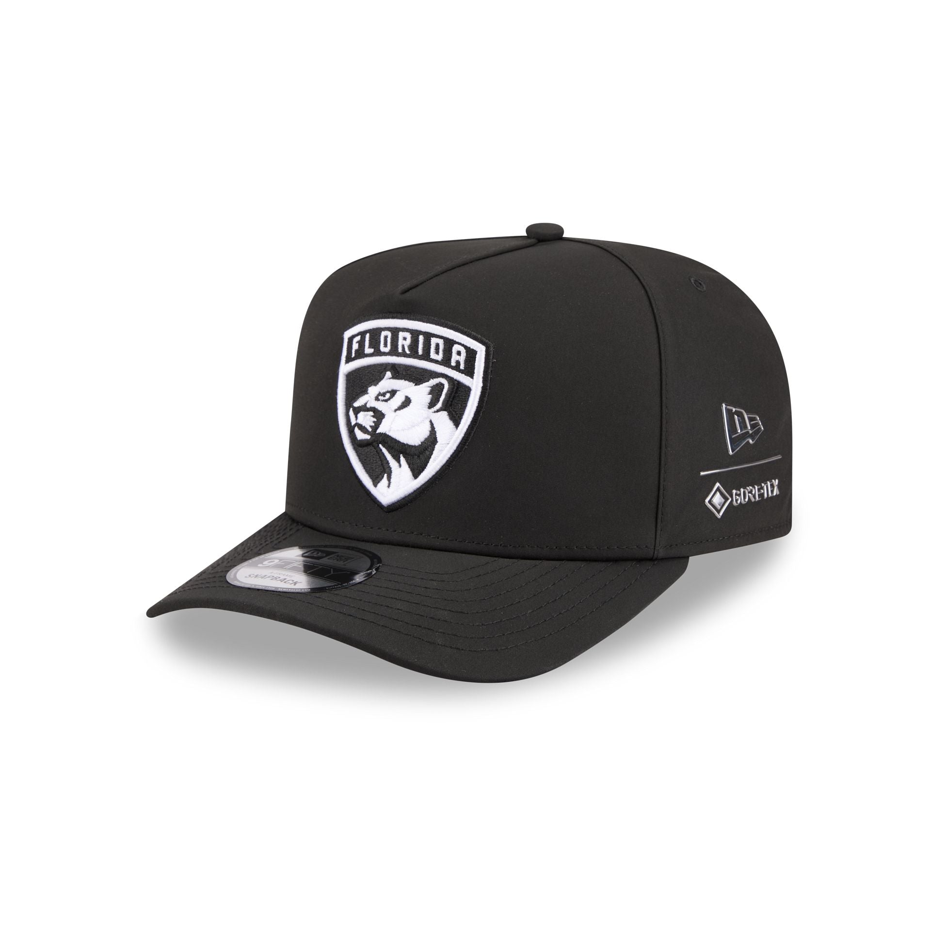 Florida Panthers Gore-Tex Black 9Fifty A-Frame Snapback Hat
