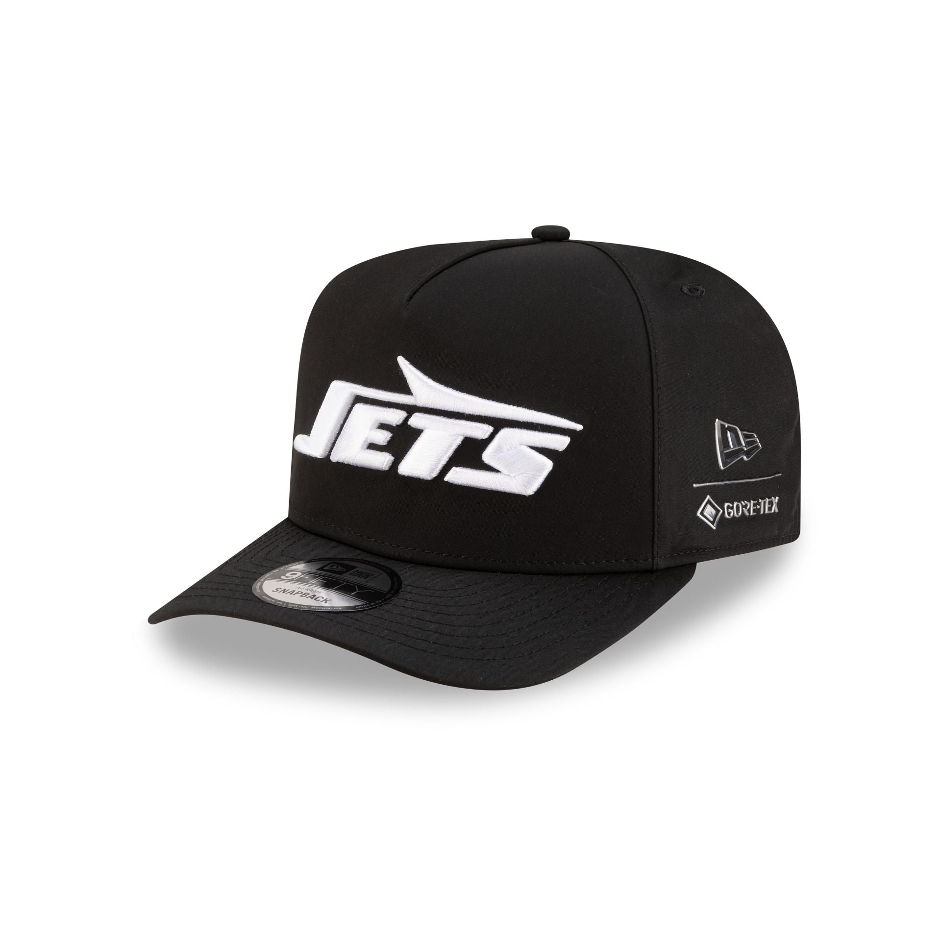 Gore-Tex X New York Jets Black 9Fifty A-Frame Snapback Hat
