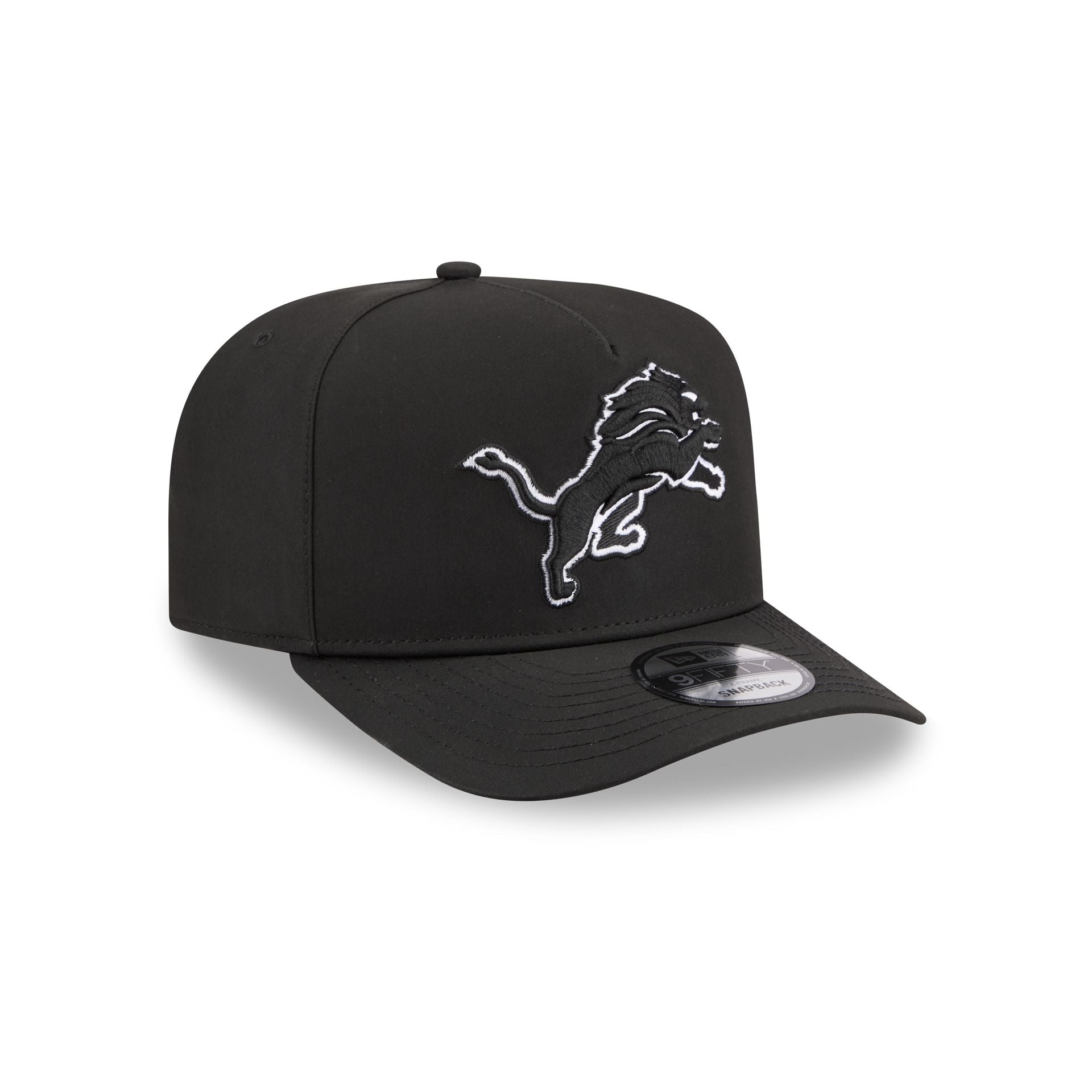 Detroit Lions Gore-Tex Black 9Fifty A-Frame Snapback Hat - Image 3
