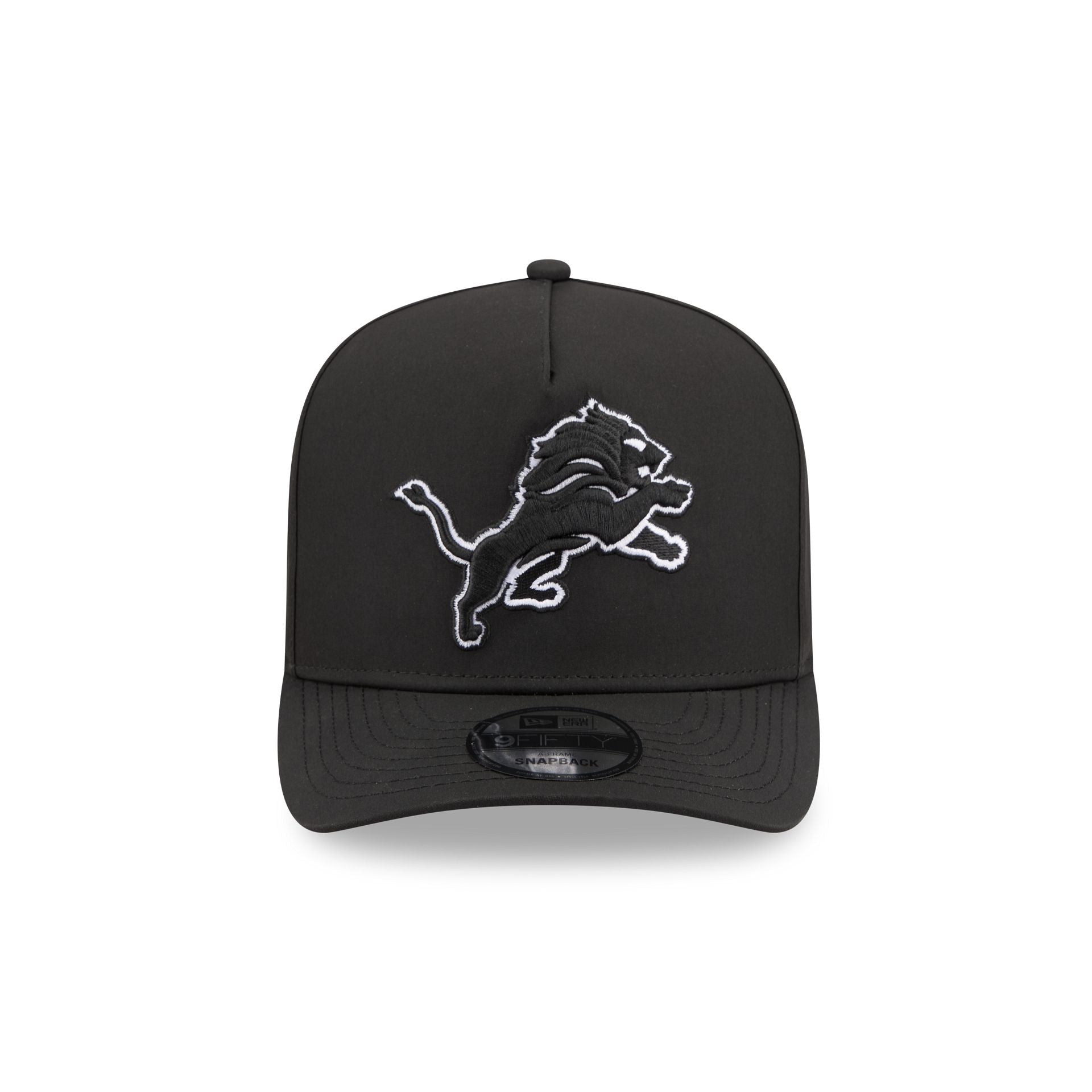 Alternative view of Detroit Lions Gore-Tex Black 9Fifty A-Frame Snapback Hat