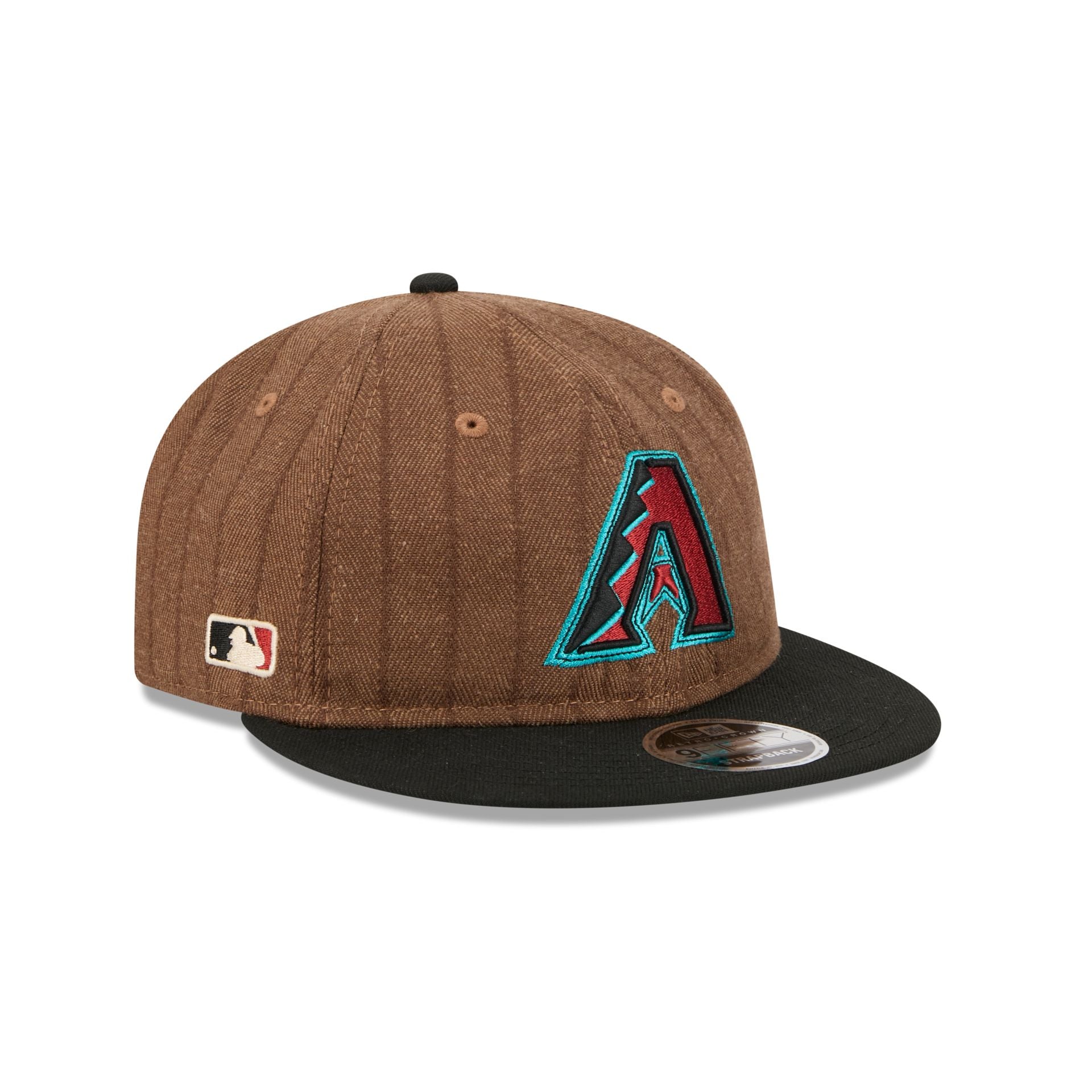 Arizona Diamondbacks Three Looms Wool Pinstripe Retro Crown 9Fifty Adjustable Hat
