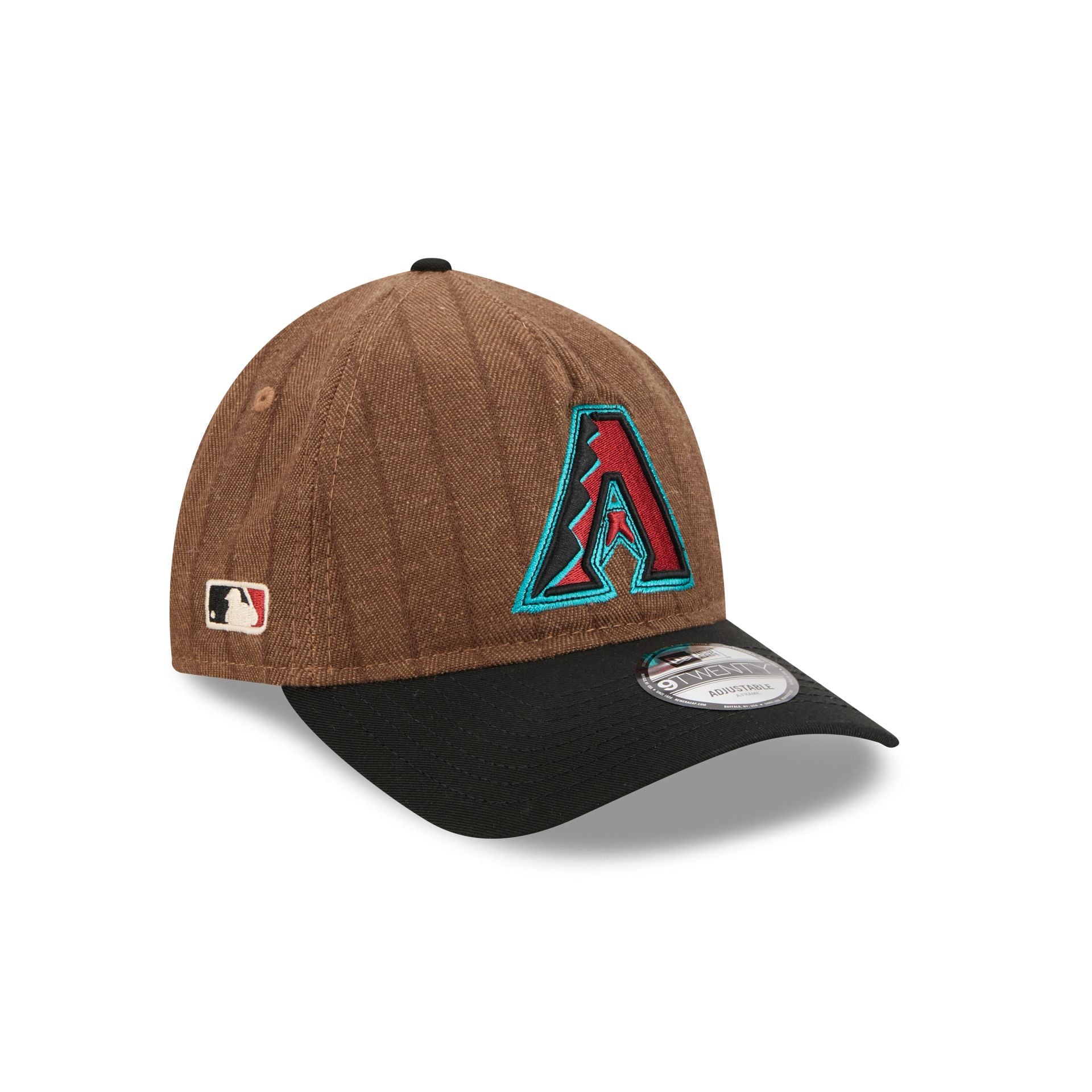 Arizona Diamondbacks Three Looms Wool Pinstripe 9Twenty A-Frame Adjustable Hat