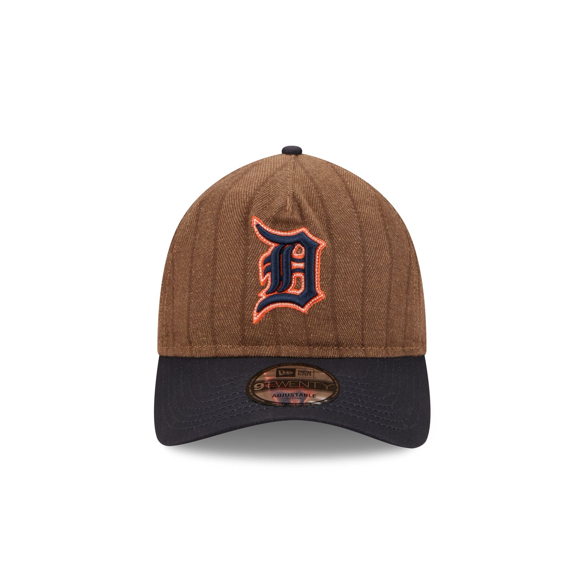 Alternative view of Detroit Tigers Three Looms Wool Pinstripe 9Twenty A-Frame Adjustable Hat