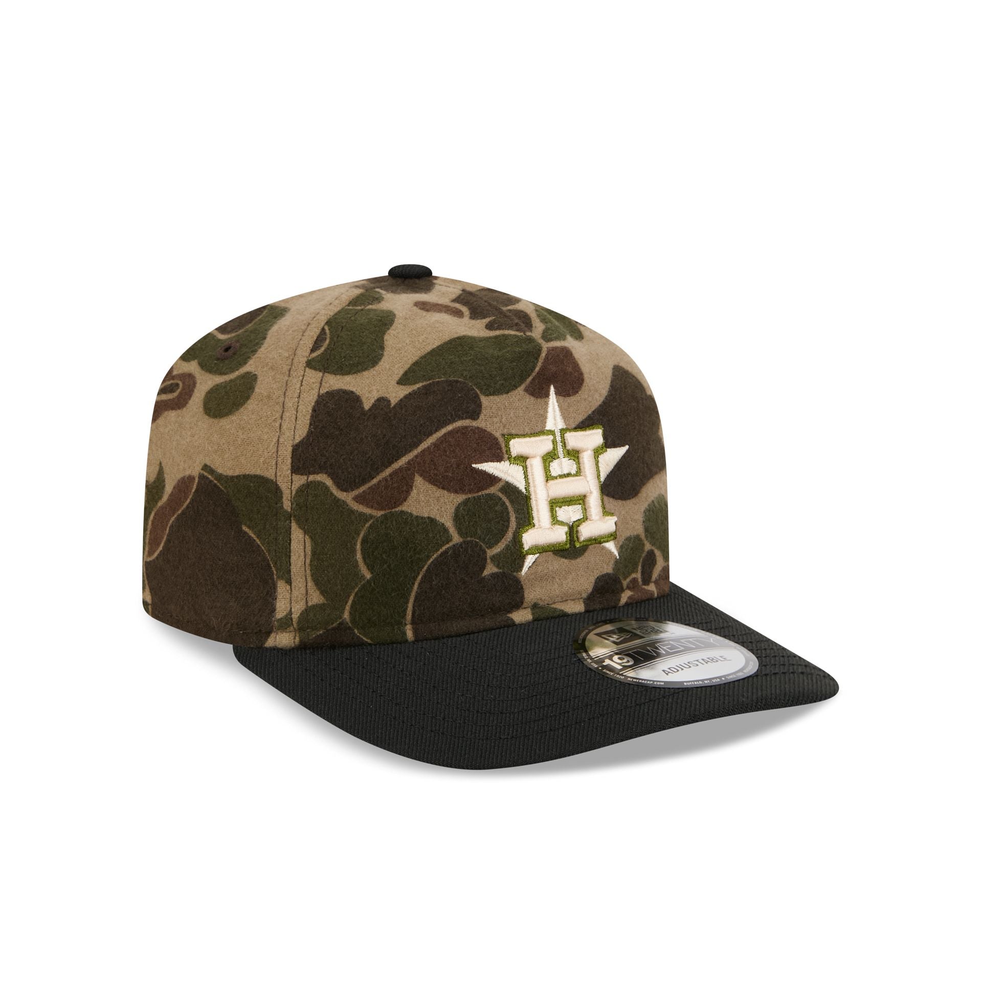 Houston Astros Three Looms Wool Duck Camo 19Twenty Adjustable Hat - Image 3