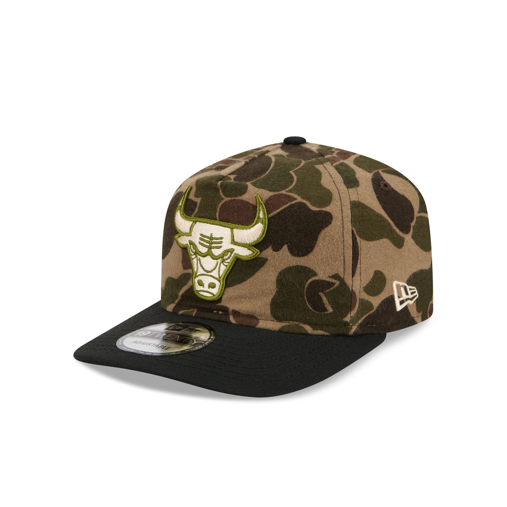 Chicago Bulls Three Looms Wool Duck Camo 19Twenty Adjustable Hat
