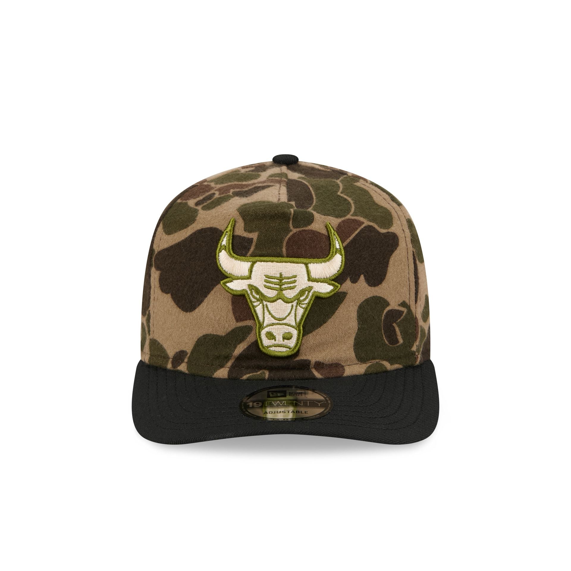 Alternative view of Chicago Bulls Three Looms Wool Duck Camo 19Twenty Adjustable Hat
