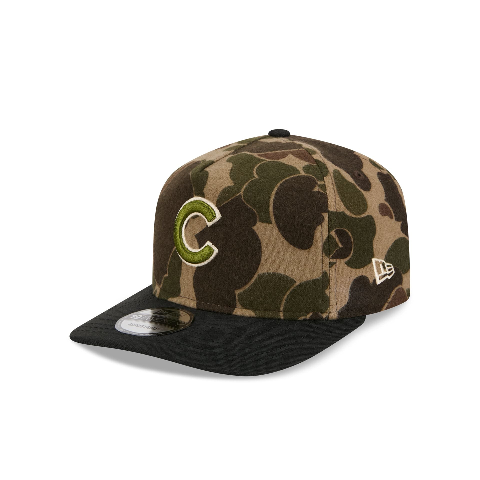 Chicago Cubs Three Looms Wool Duck Camo 19Twenty Adjustable Hat
