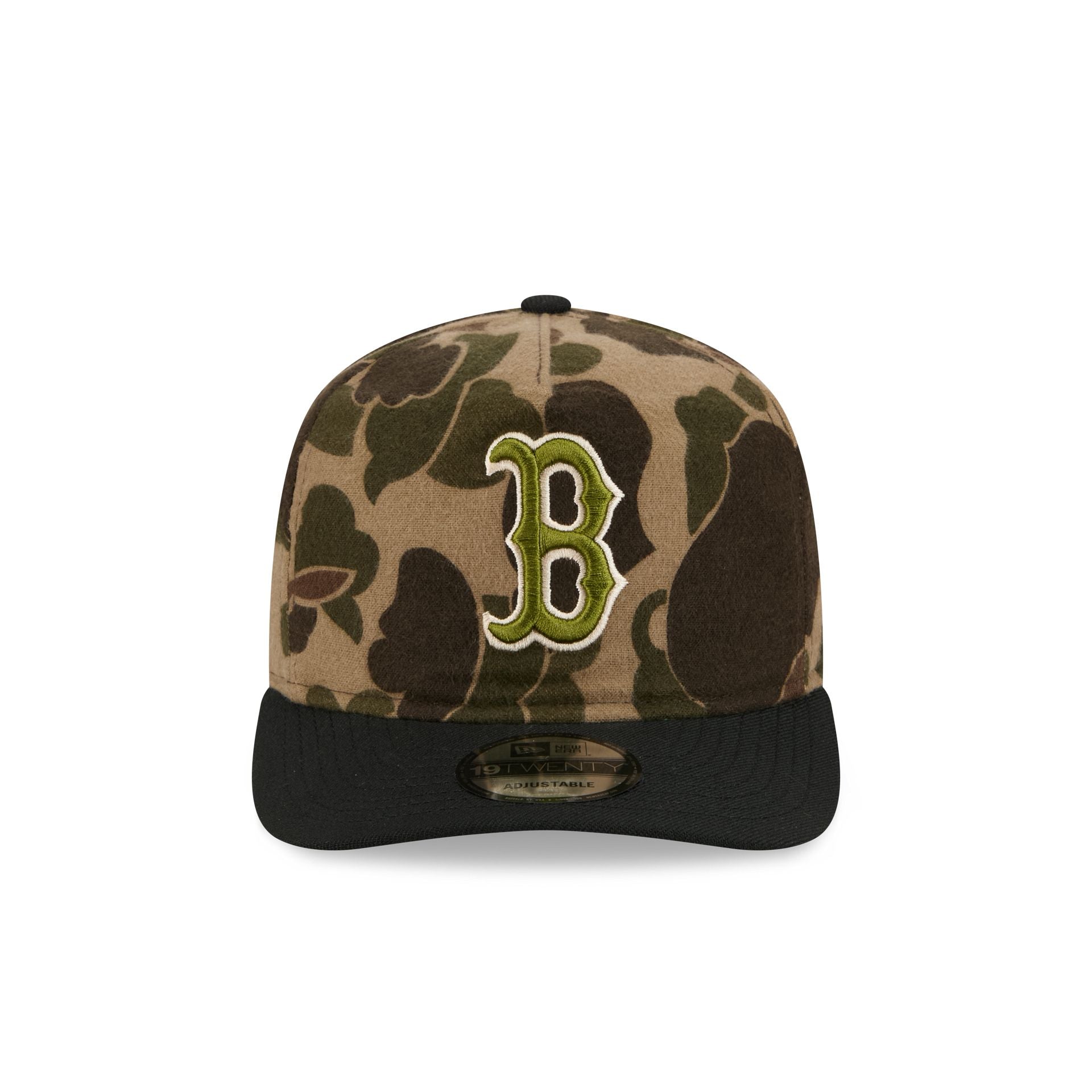 Alternative view of Boston Red Sox Three Looms Wool Duck Camo 19Twenty Adjustable Hat
