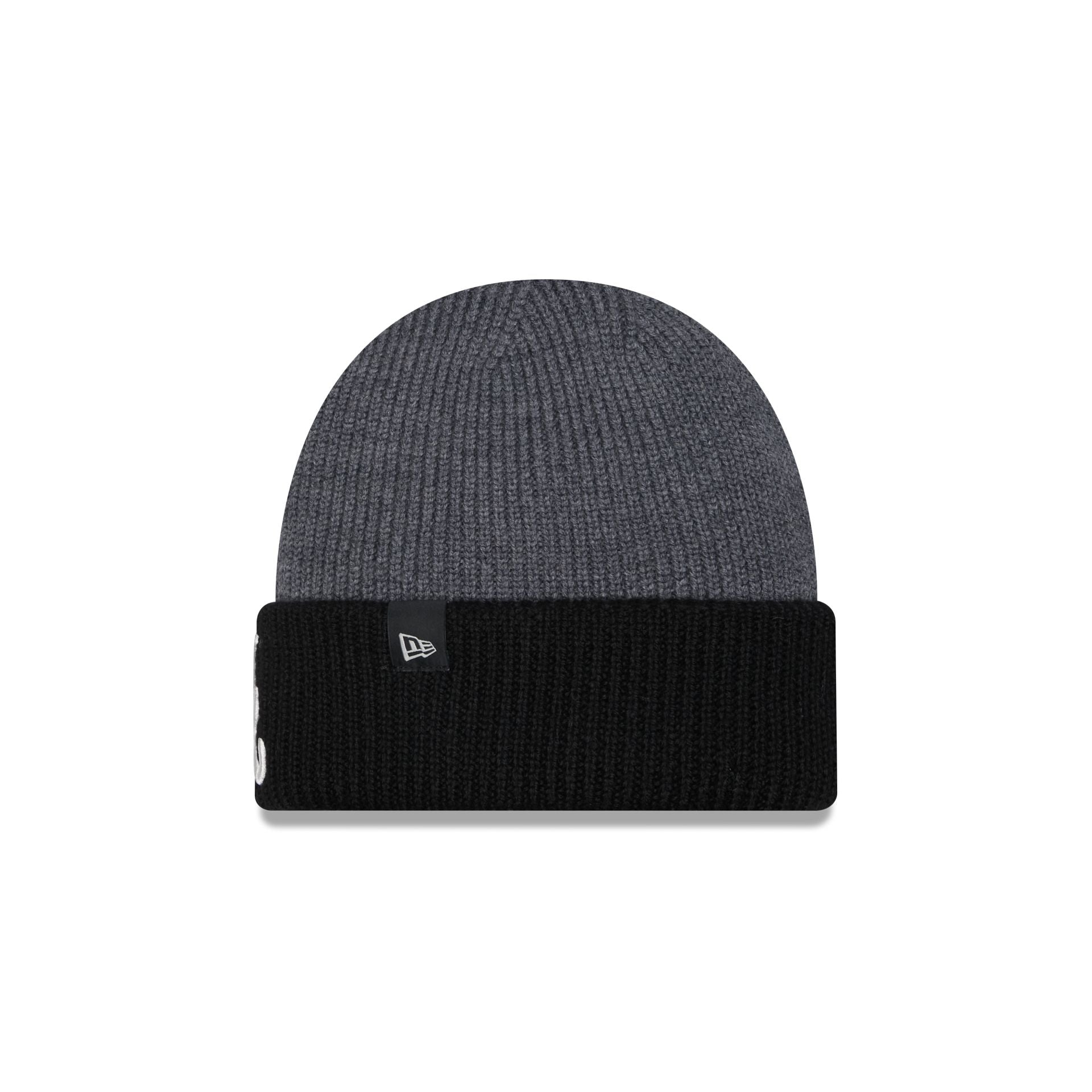 Alternative view of Atlanta Braves Merino Wool Color Block Cuff Knit Hat