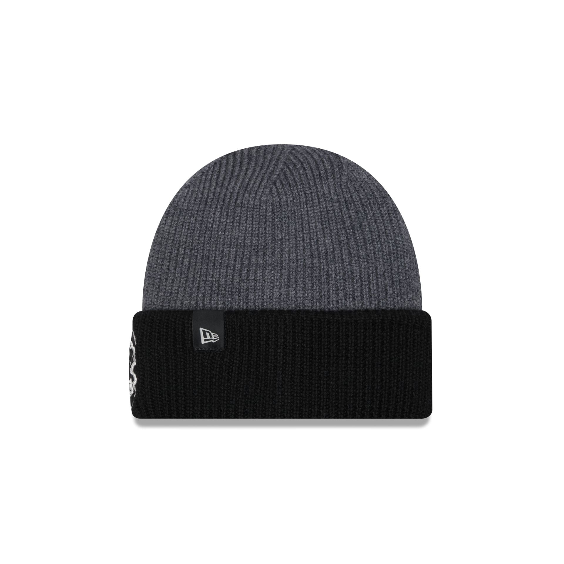 Alternative view of Chicago Cubs Merino Wool Color Block Cuff Knit Hat