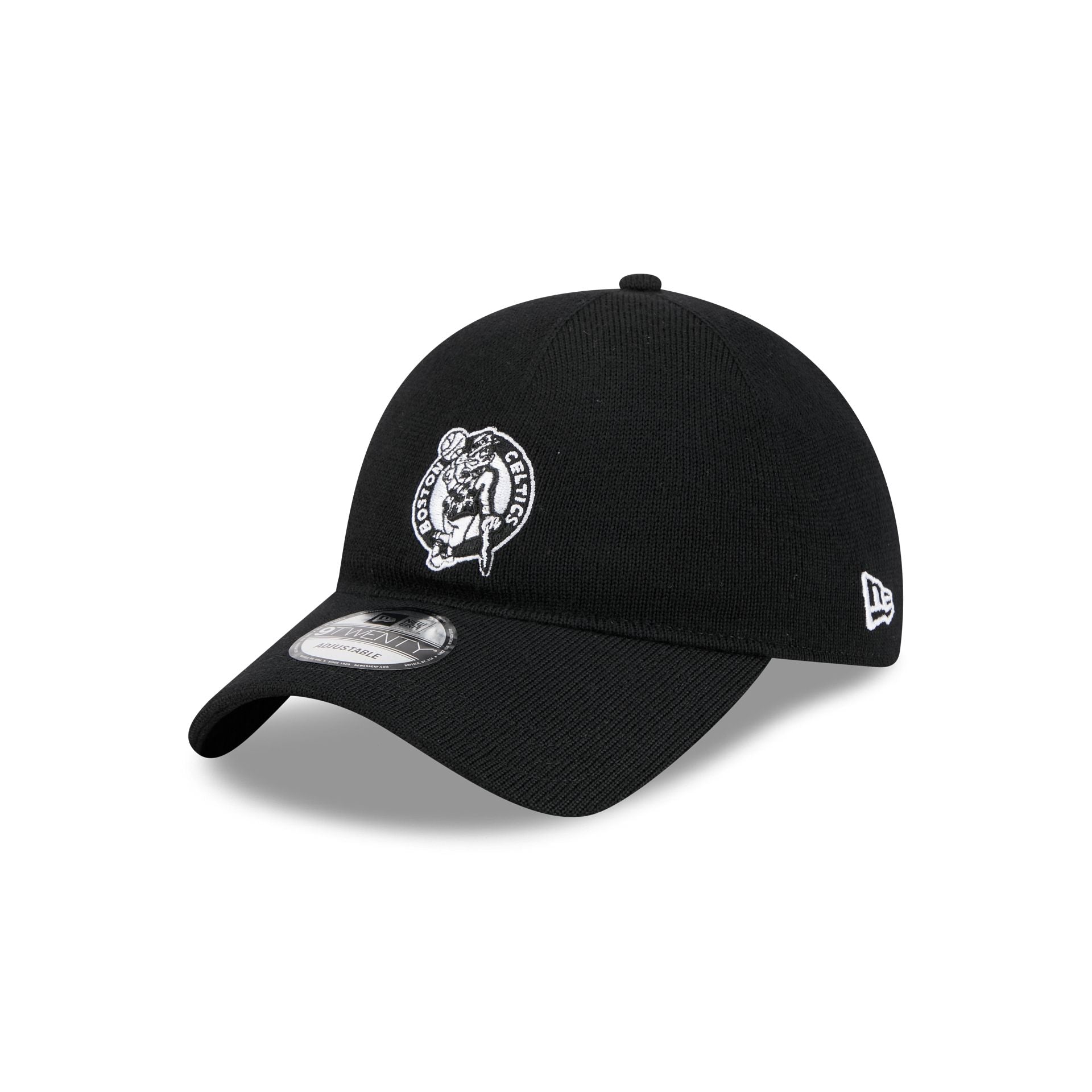 Boston Celtics Merino Wool Black 9Twenty Adjustable Hat