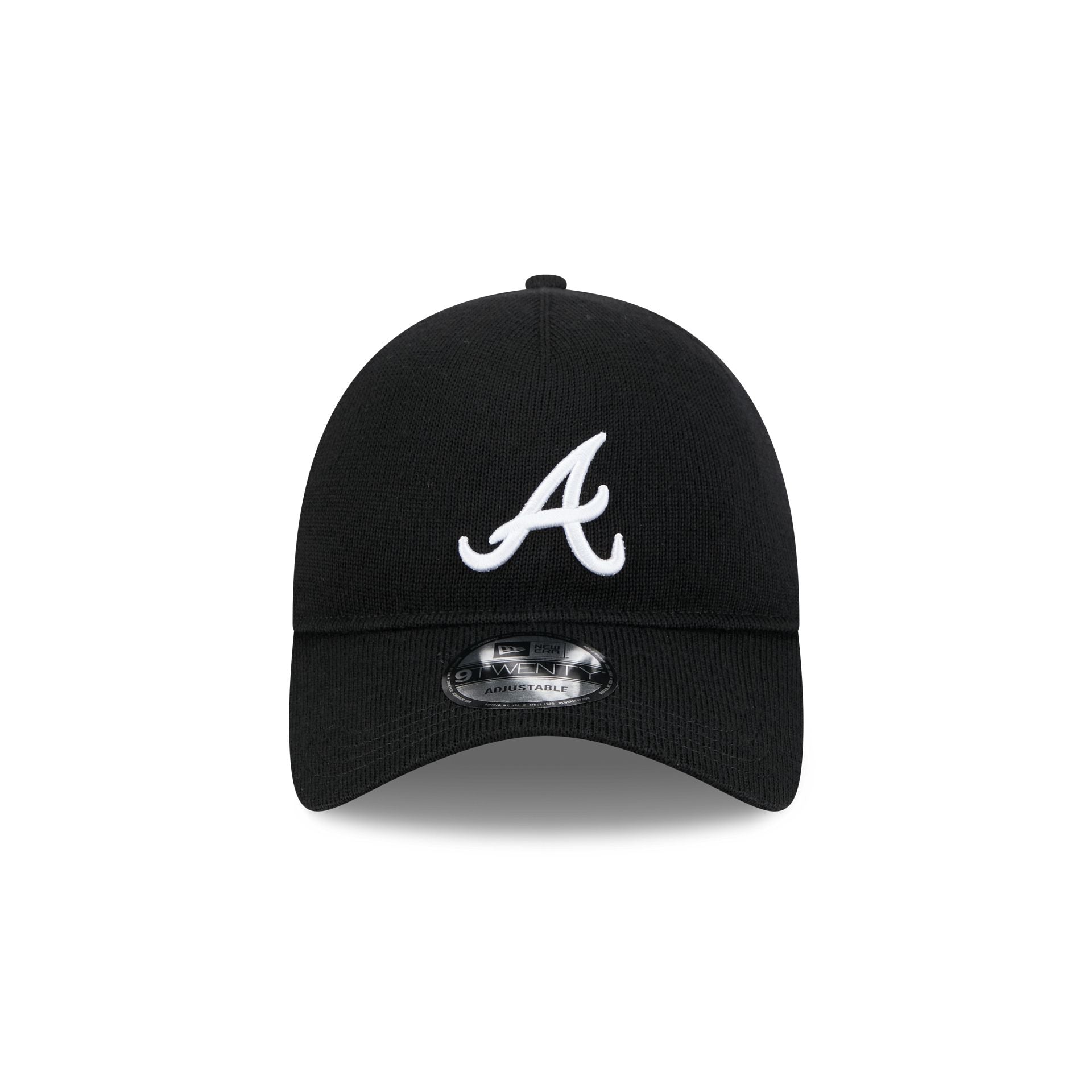 Alternative view of Atlanta Braves Merino Wool Black 9Twenty Adjustable Hat