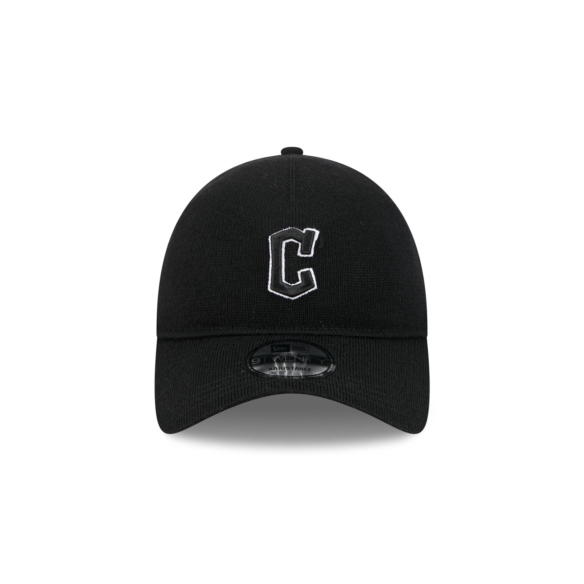 Alternative view of Cleveland Guardians Merino Wool Black 9Twenty Adjustable Hat