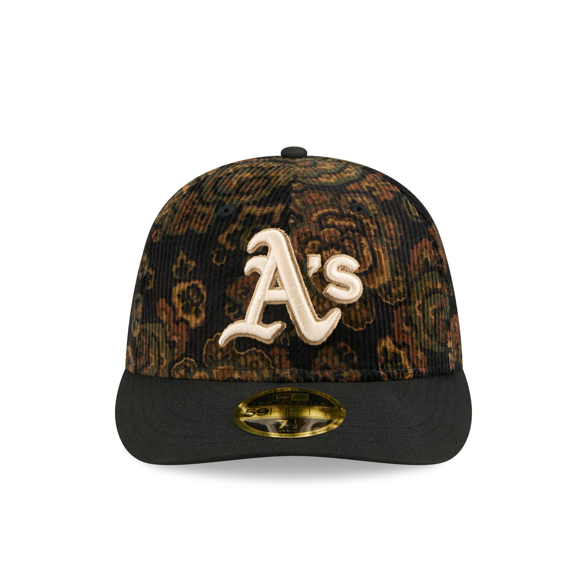 Alternative view of Athletics Three Looms Floral Cord Low Profile 59Fifty Fitted Hat