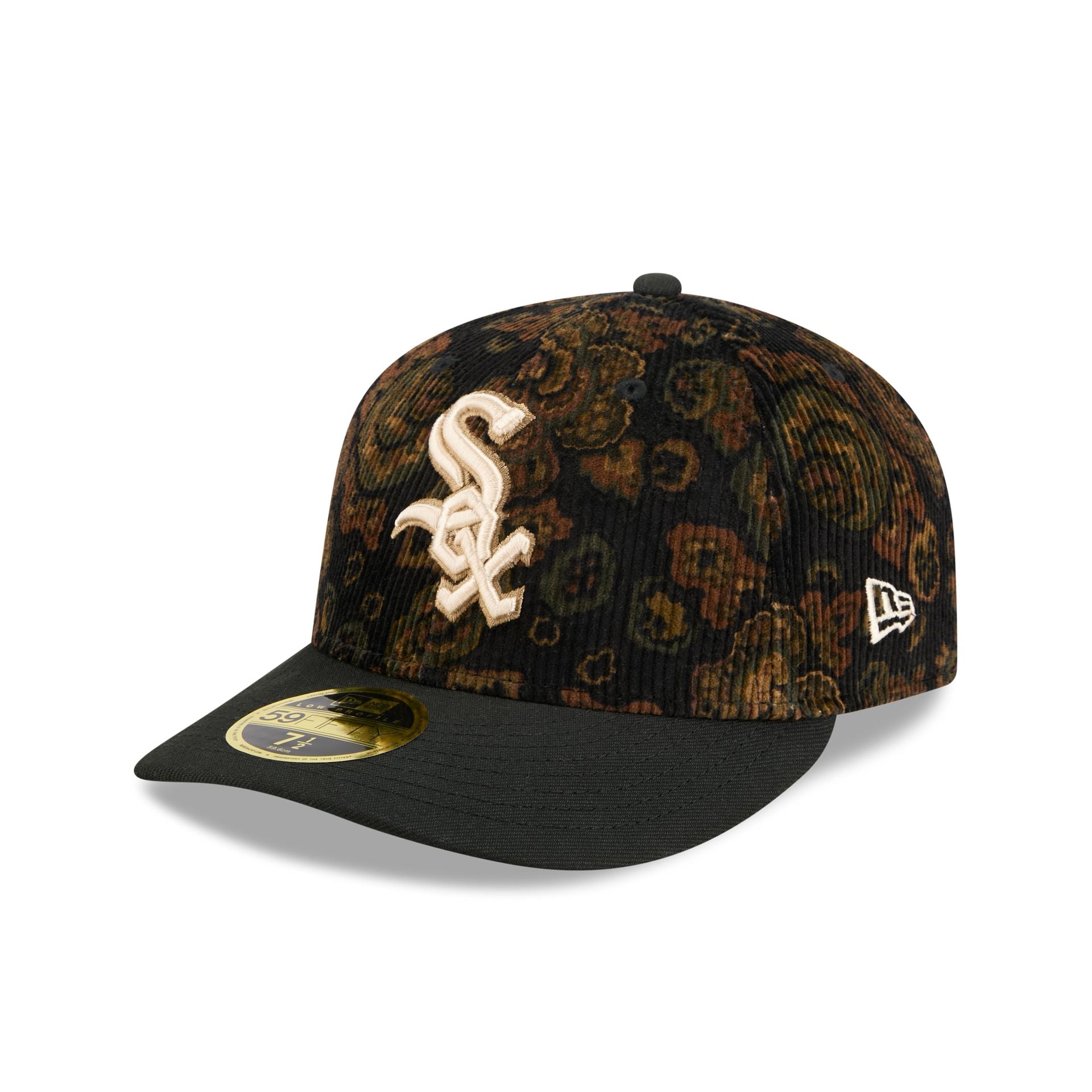 Chicago White Sox Three Looms Floral Cord Low Profile 59Fifty Fitted Hat