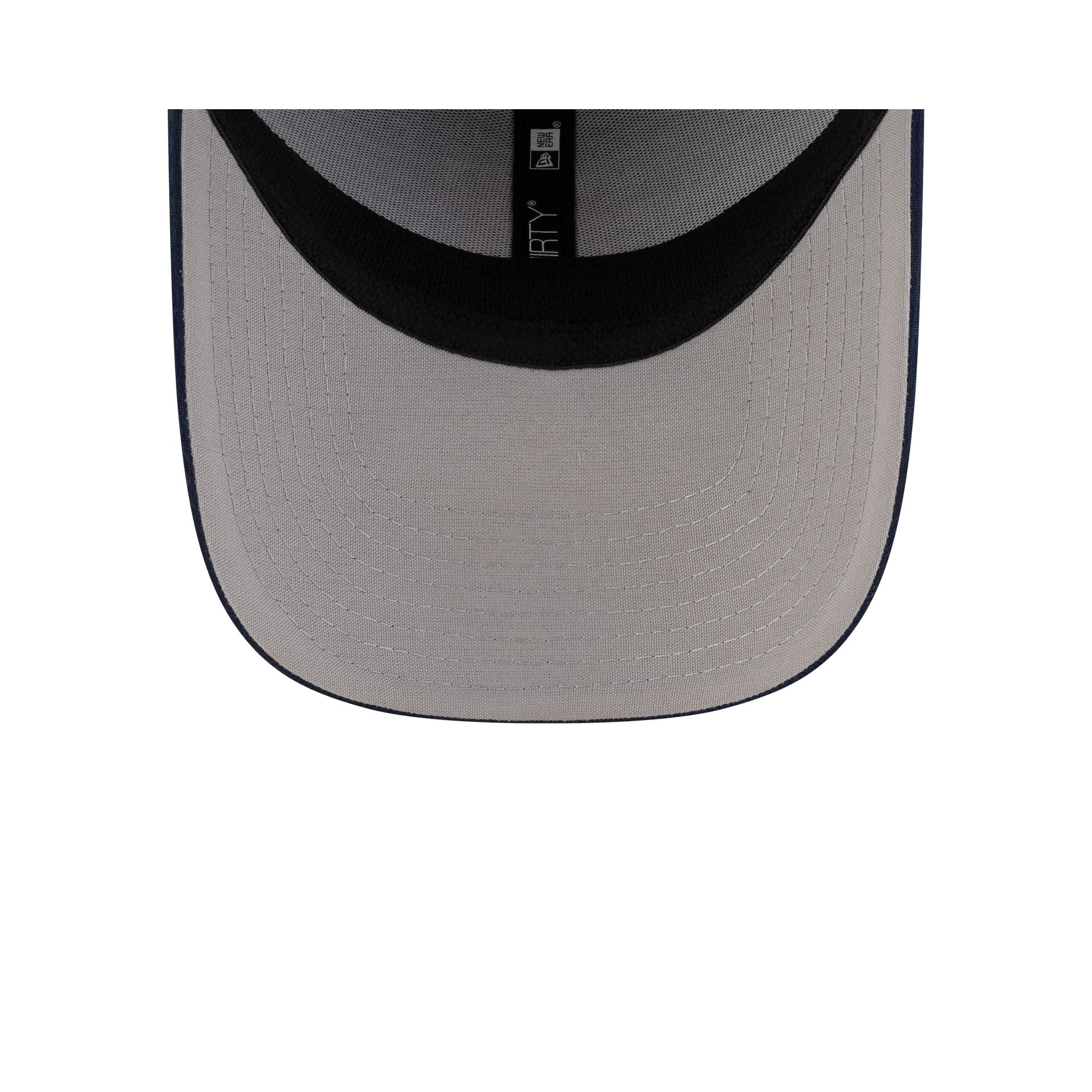 Houston Roughnecks Navy 39Thirty Stretch Fit Hat - Image 7