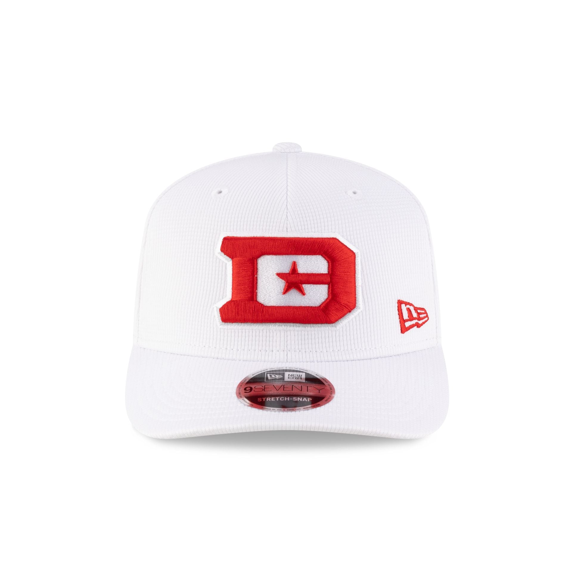 Alternative view of Dc Defenders White 9Seventy Stretch-Snap Hat