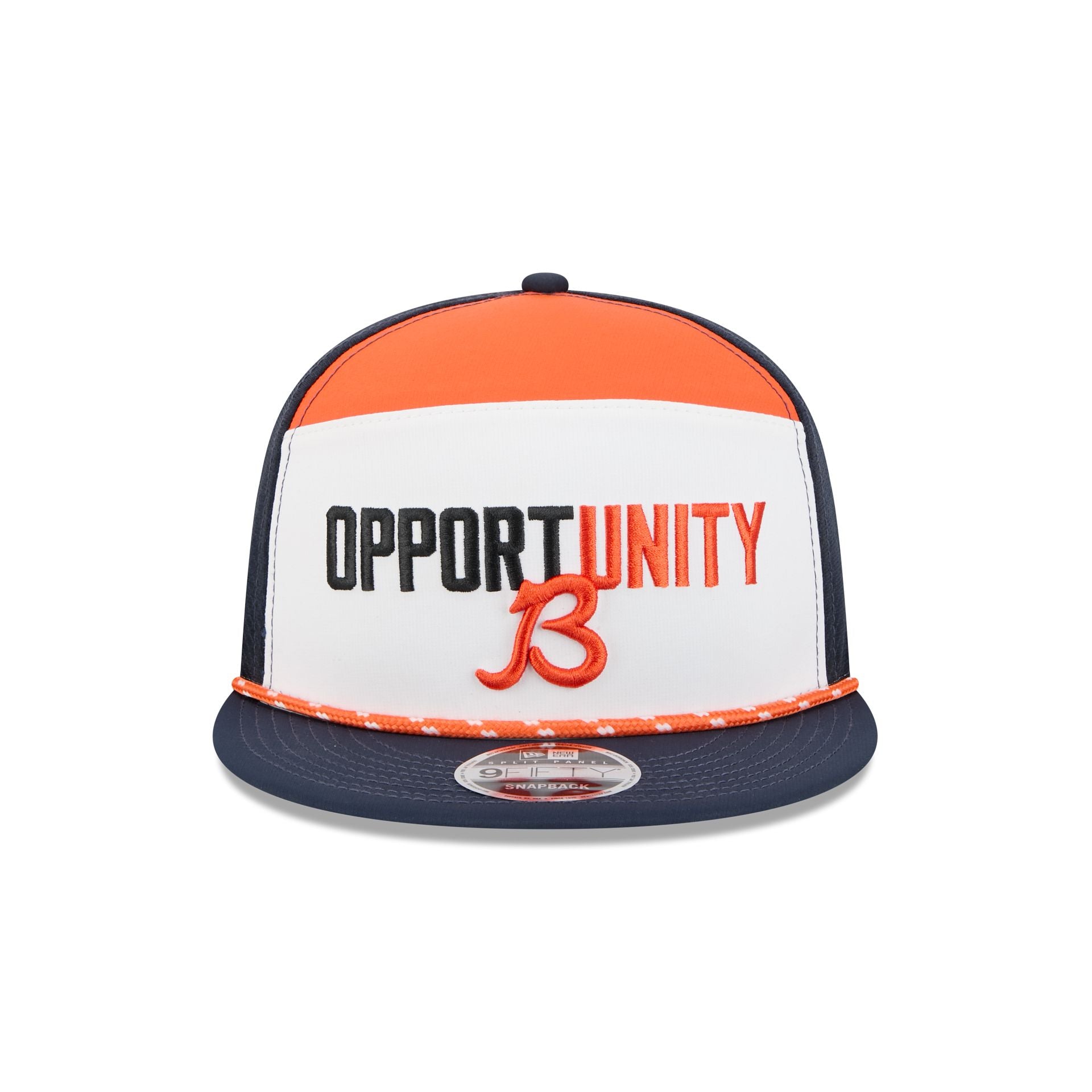Alternative view of Chicago Bears 2025 Inspire Change Split Panel 9Fifty Snapback Hat