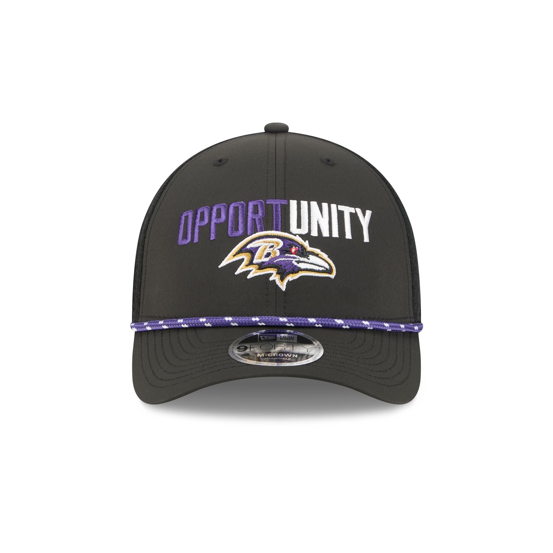 Alternative view of Baltimore Ravens 2025 Inspire Change 9Forty M-Crown Snapback Hat