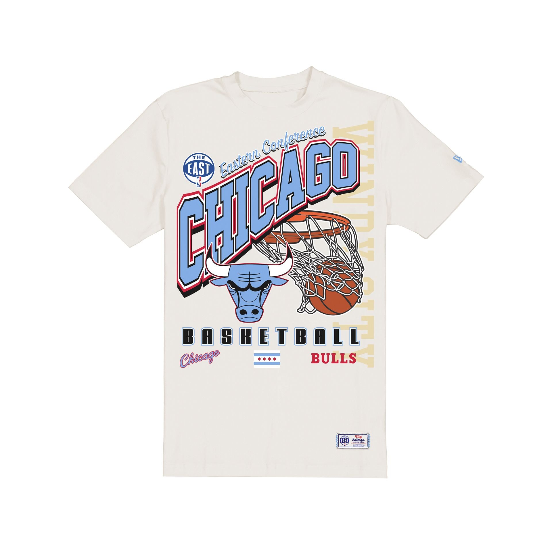 Chicago Bulls 2025 City Edition Stone T-Shirt