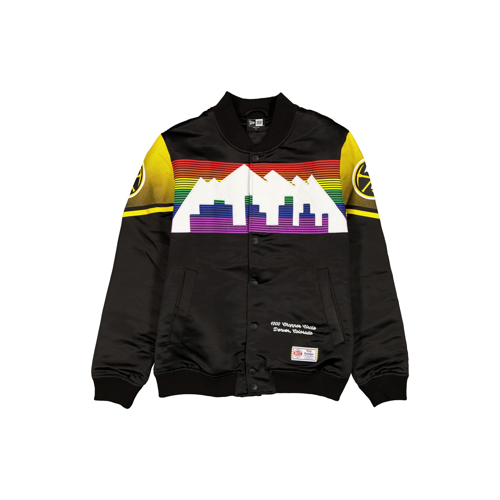 Denver Nuggets 2025 City Edition Black Jacket