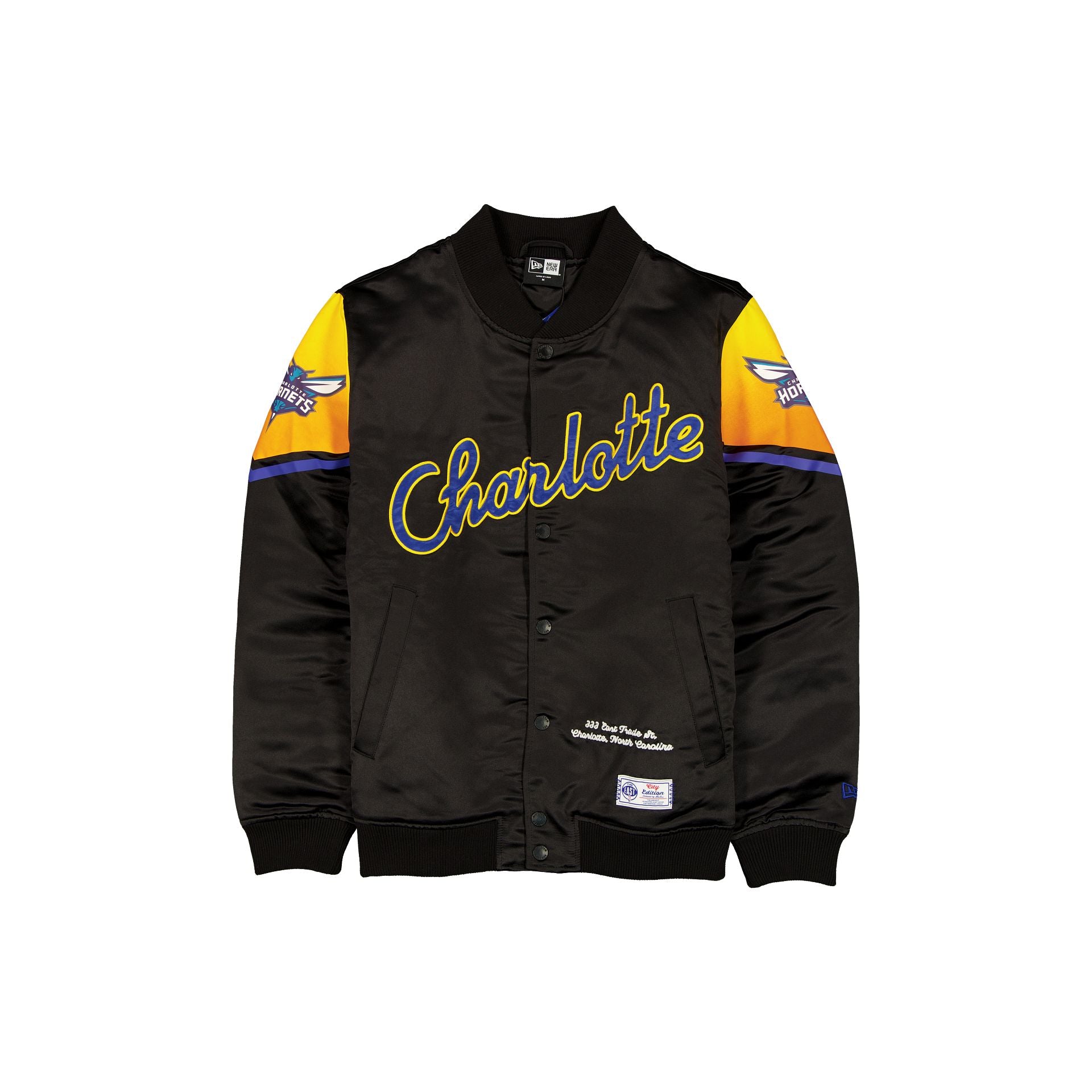 Charlotte Hornets 2025 City Edition Black Jacket