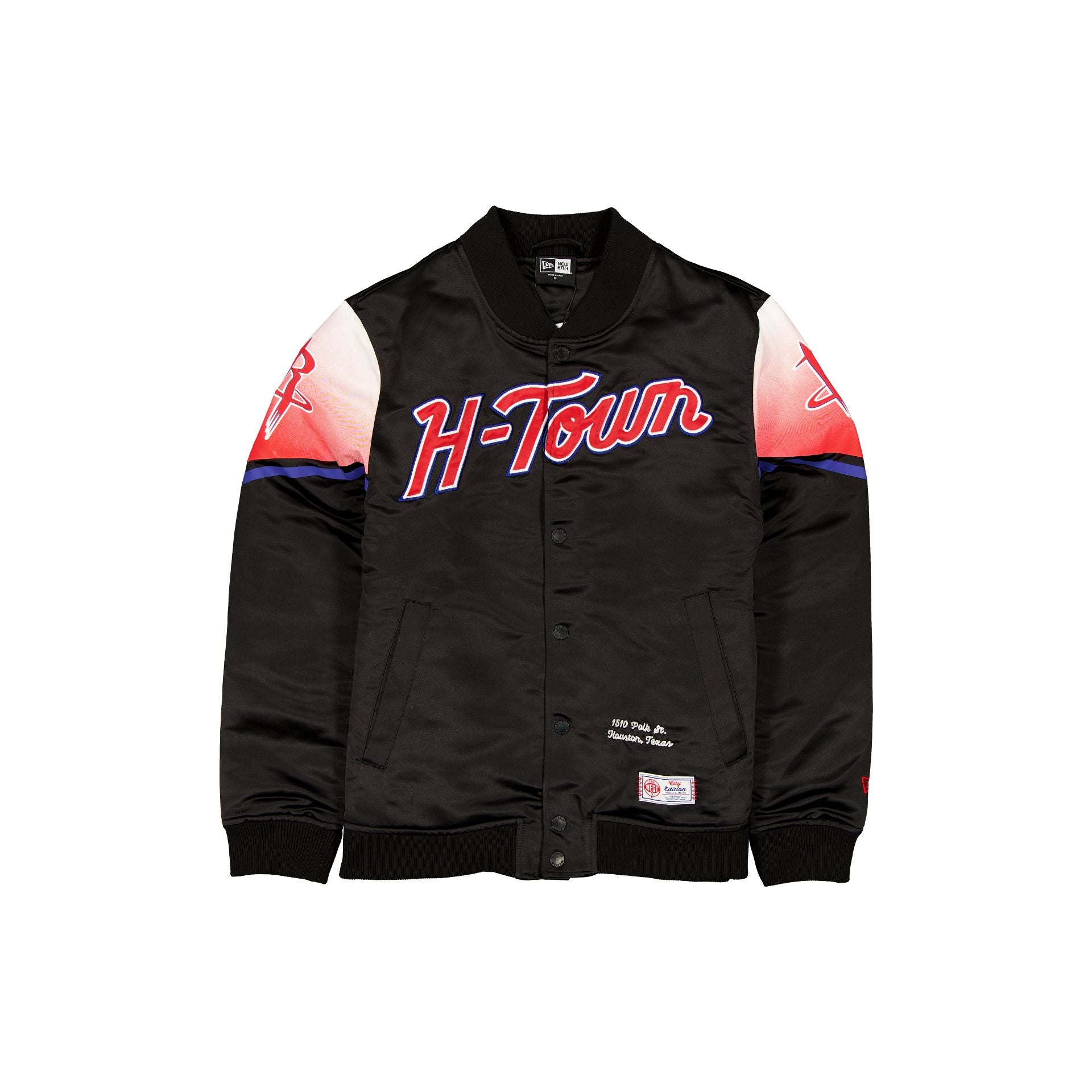 Alternative view of Houston Rockets 2025 City Edition Black Jacket