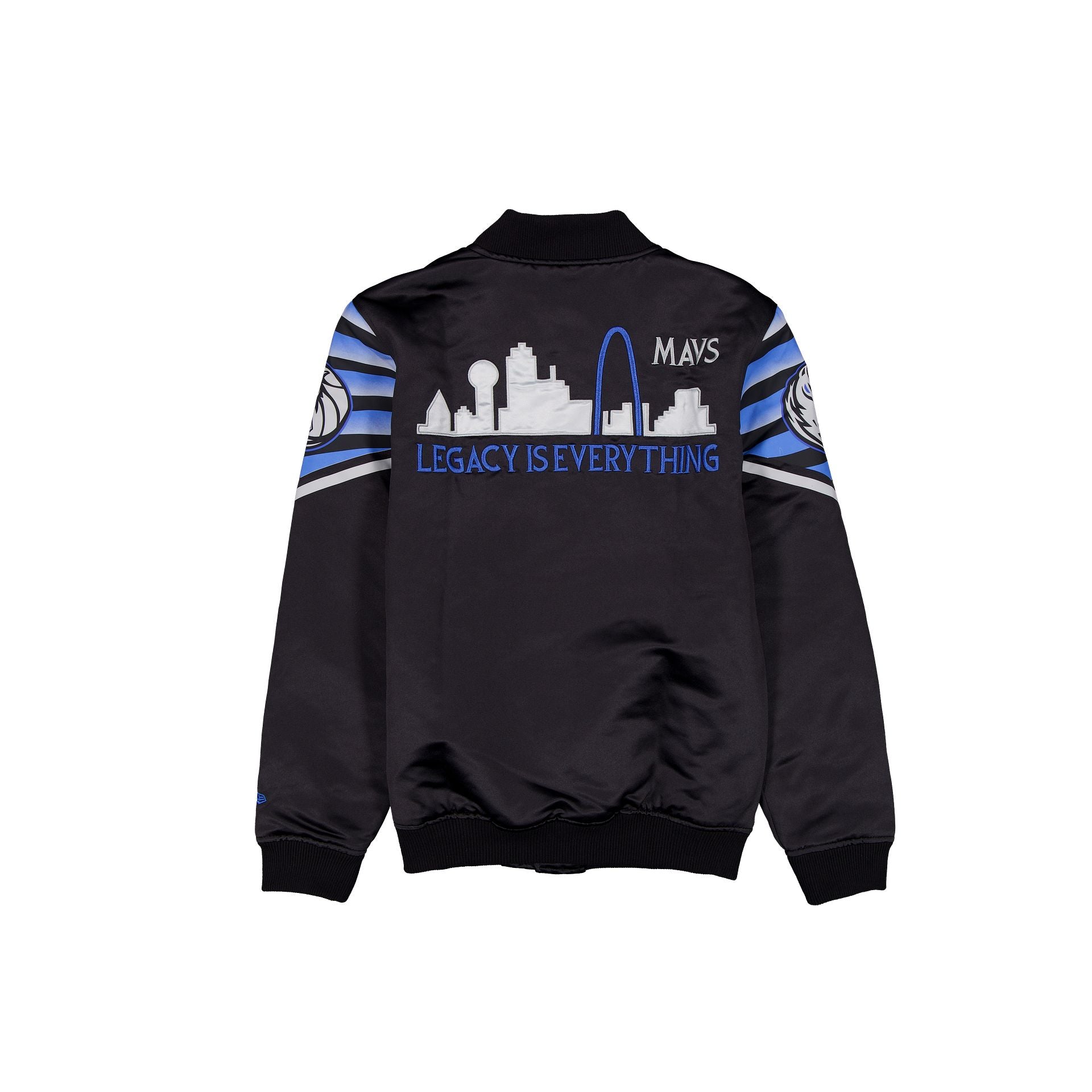 Alternative view of Dallas Mavericks 2025 City Edition Black Jacket