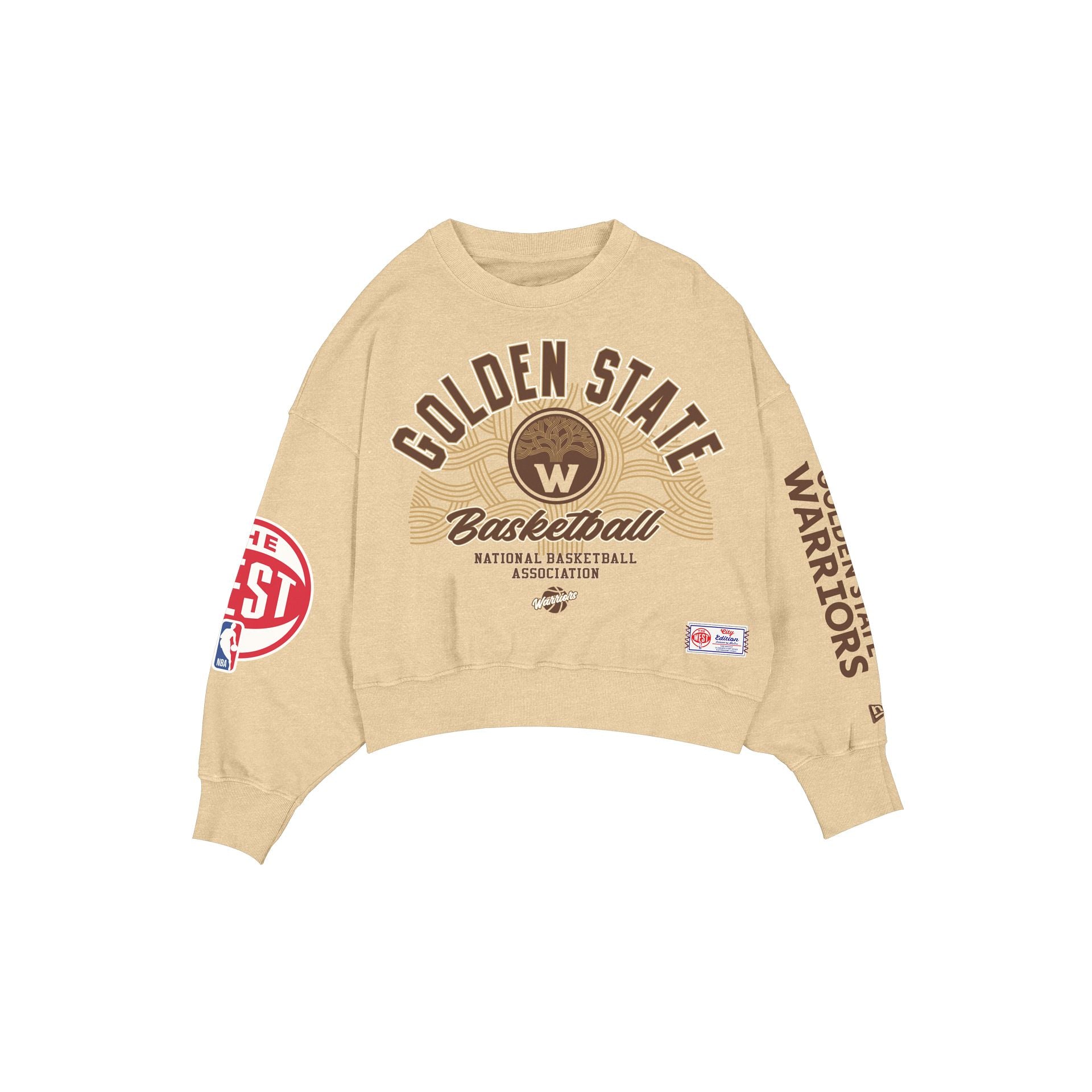 Golden State Warriors 2025 City Edition Women's Crewneck