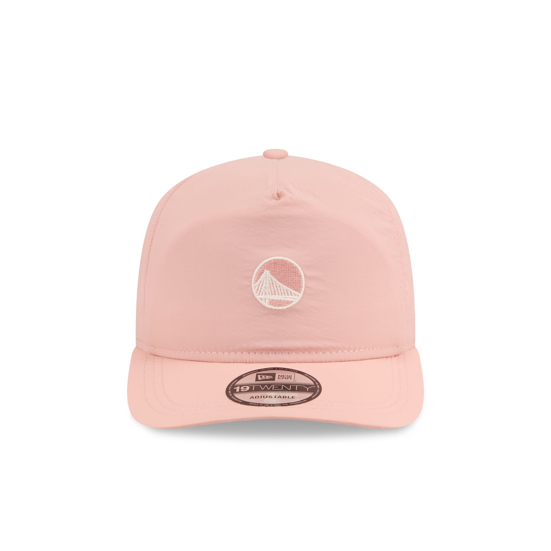 Alternative view of Golden State Warriors Blush Crinkle 19Twenty Adjustable Hat