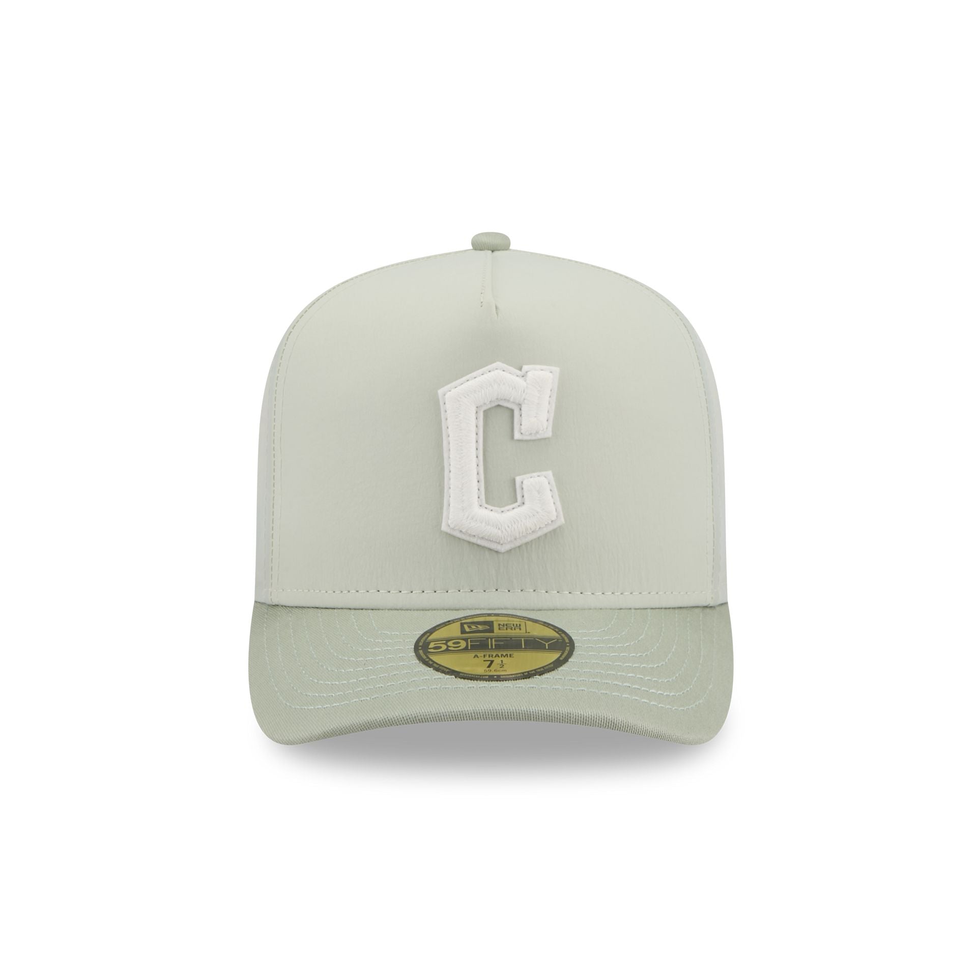 Alternative view of Cleveland Guardians Crinkle 59Fifty A-Frame Fitted Hat