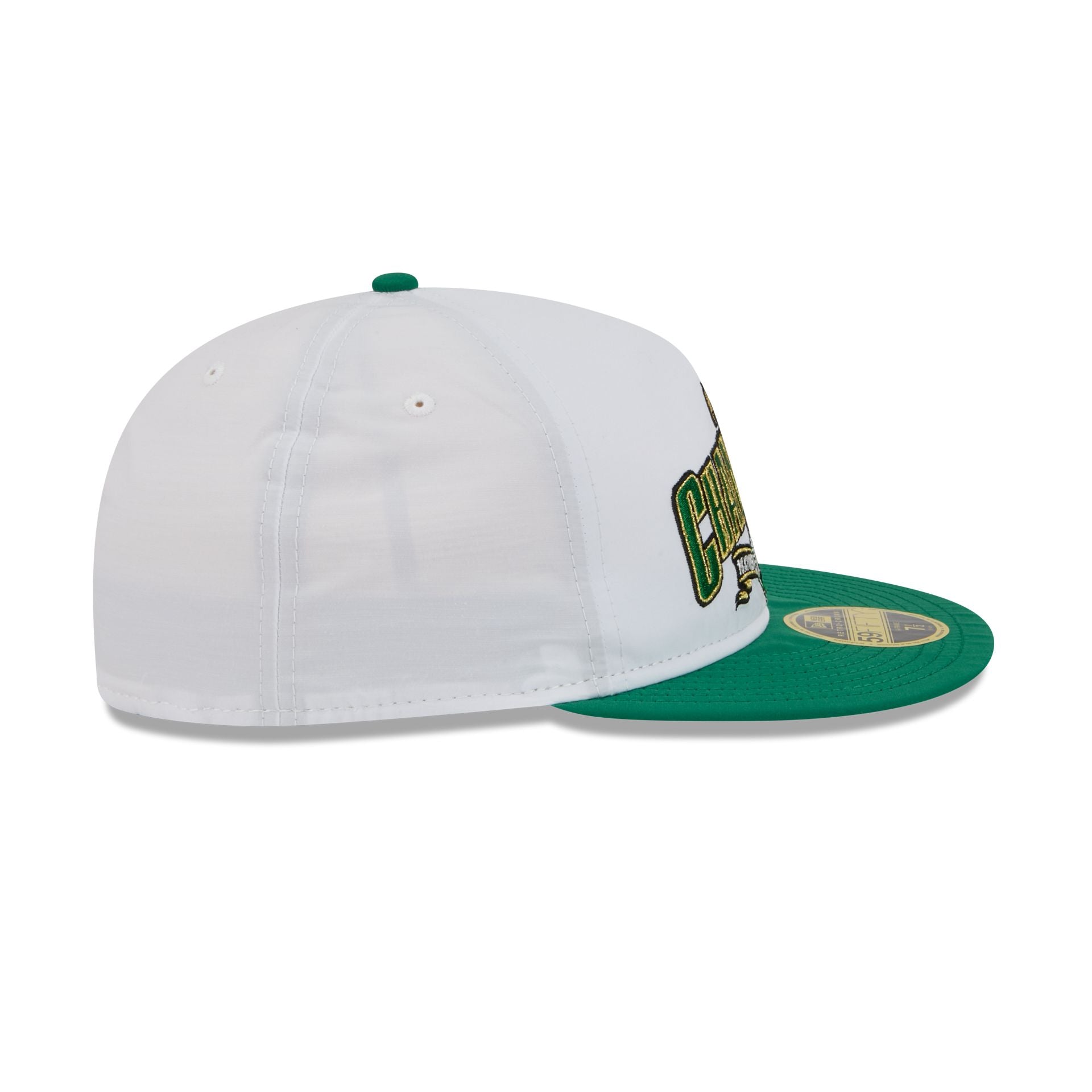 Boston Celtics Champions White Retro Crown 59Fifty Fitted Hat - Image 5